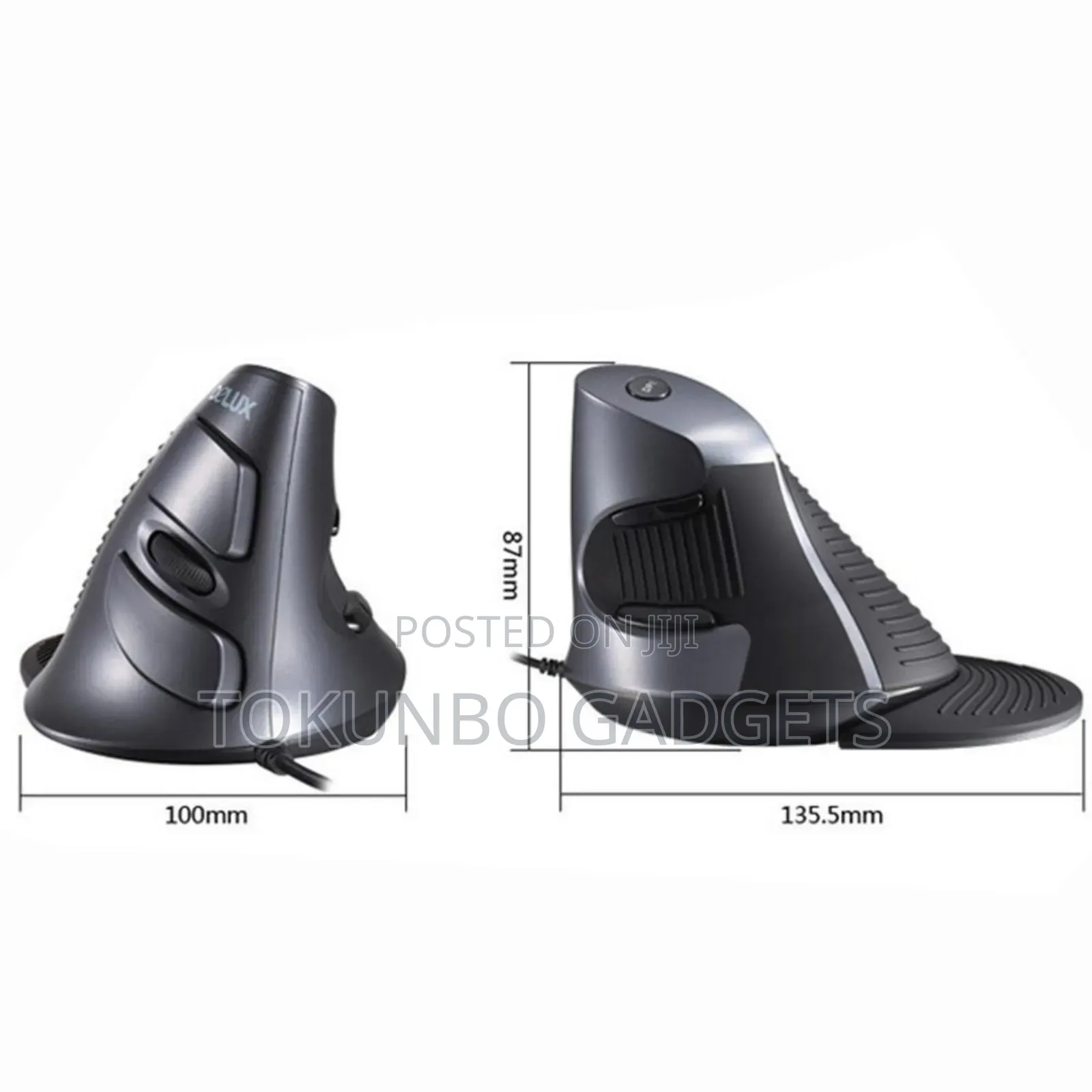 M618 Vertical Wired 5 Butons 1600dpi Optical Right Hand Mice