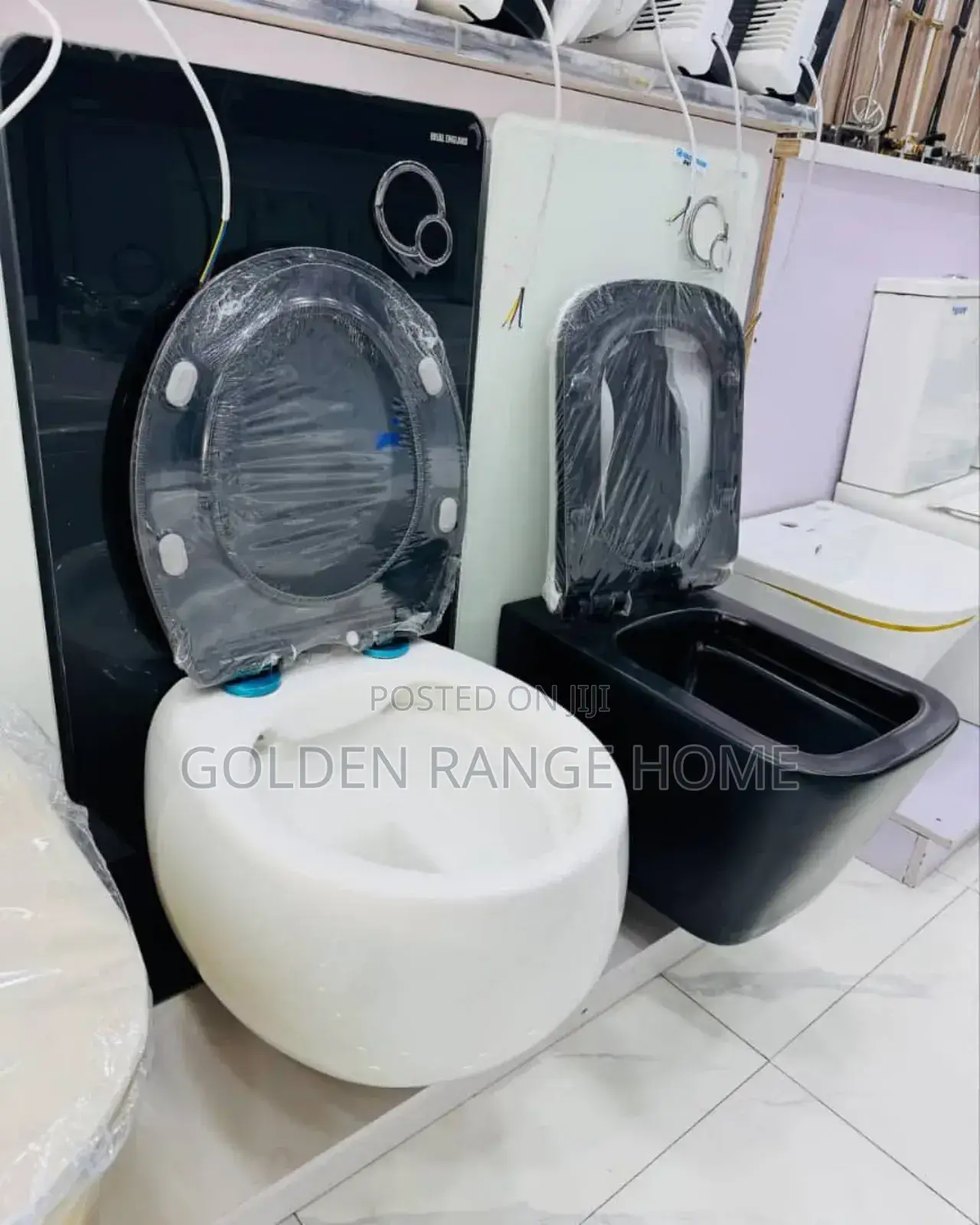 Glass Tank Concealed Watercloset in Designs