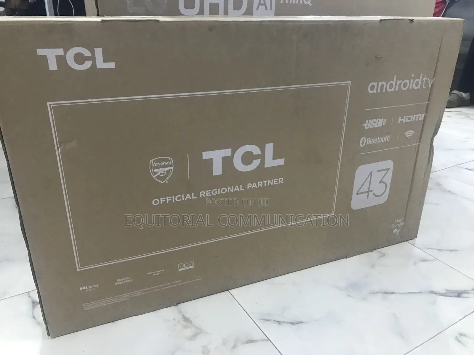 Cinematic TCL 43 Inches Full Hd Android Led Smart Tv 43s5400