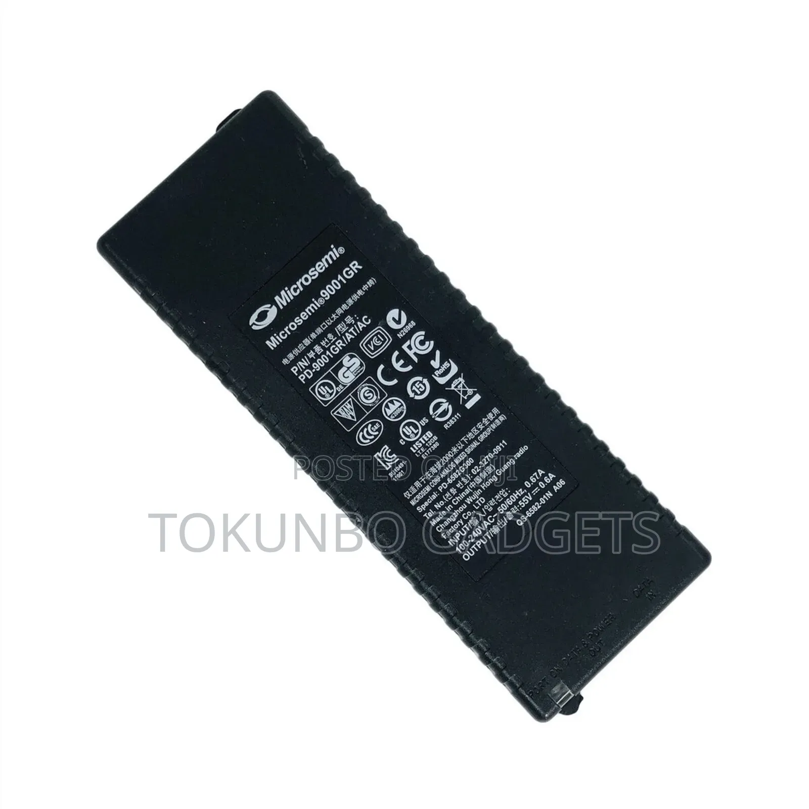 Microsemi Pd-9001gc Ac/ Dc Power Injector Poe 55v 0.6a