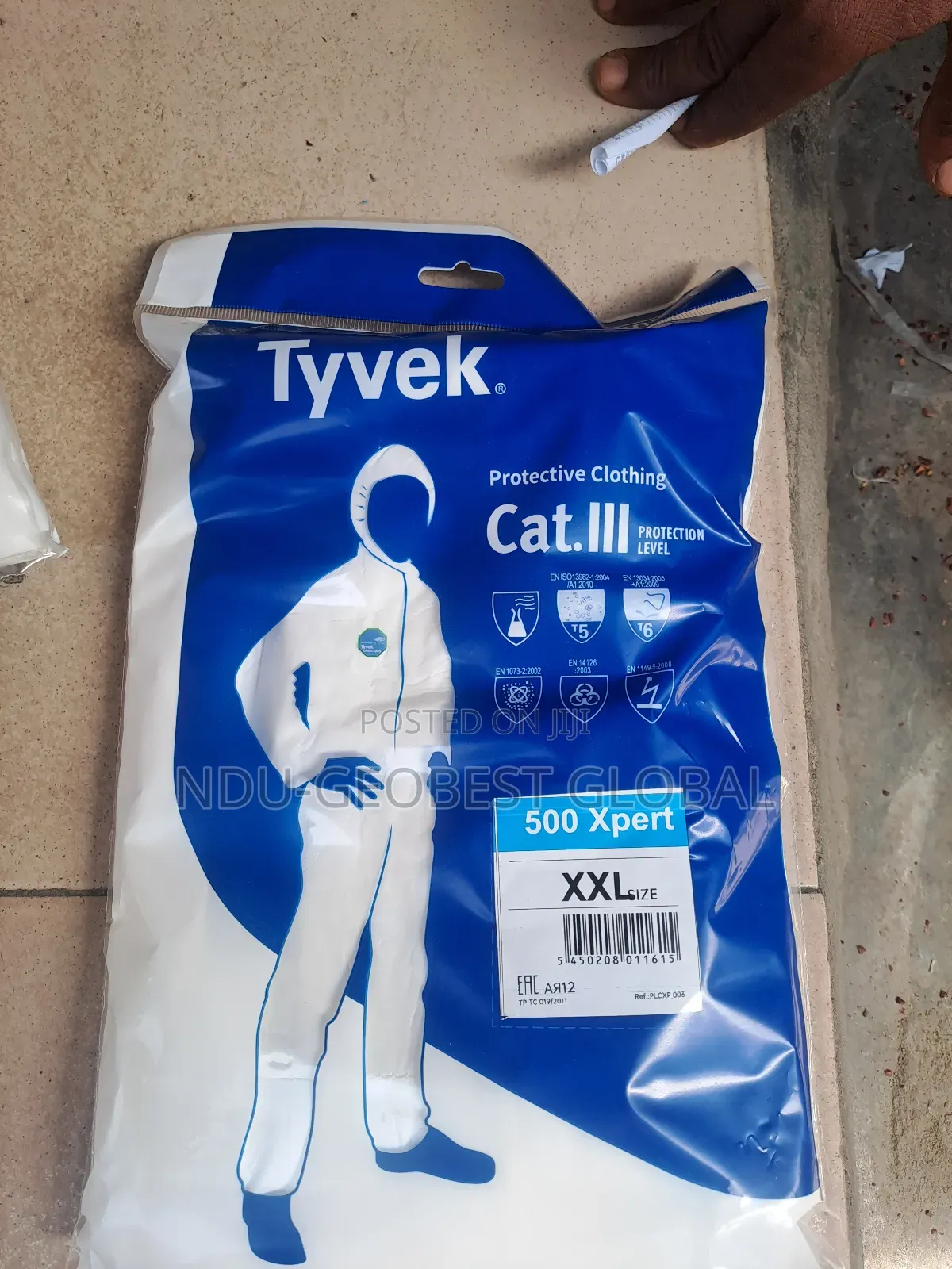 Disposable Tyvek Coverall (All Sizes In Stock)