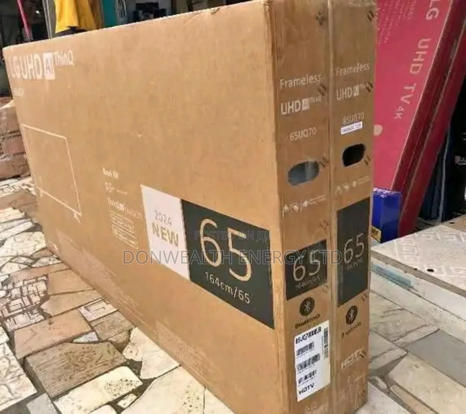 65inches Internet Access, Original Lg Tv, Air Play Store