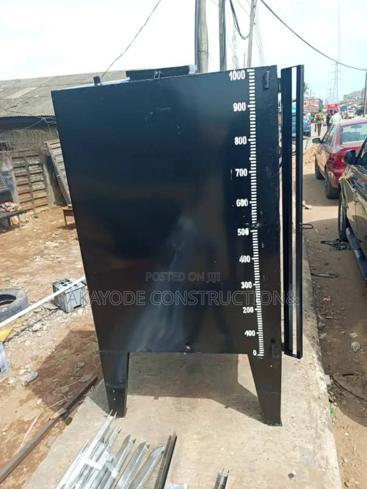 Calibrated 1000l of Diesel Tank