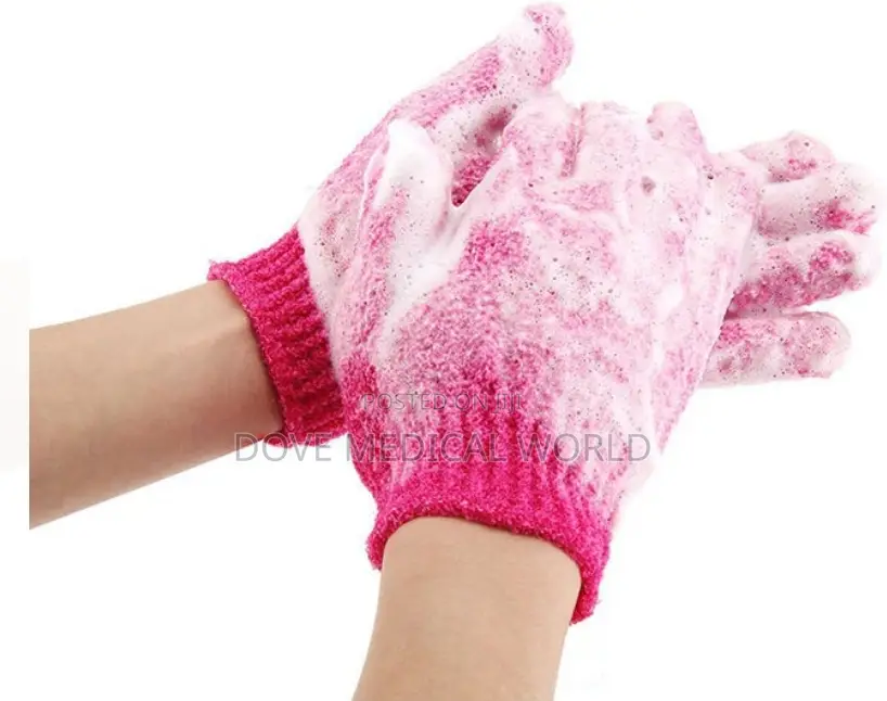 Shower and Exfoliating Gloves (2 Pieces)