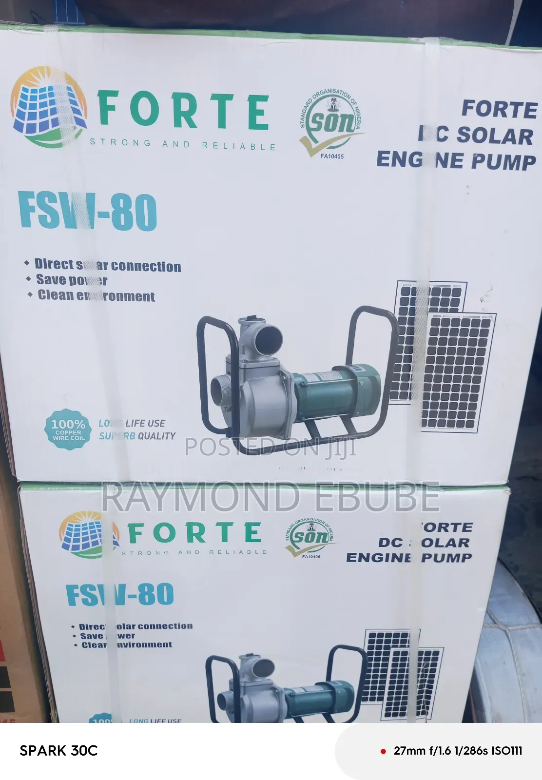 Forte Water Solar Pump
