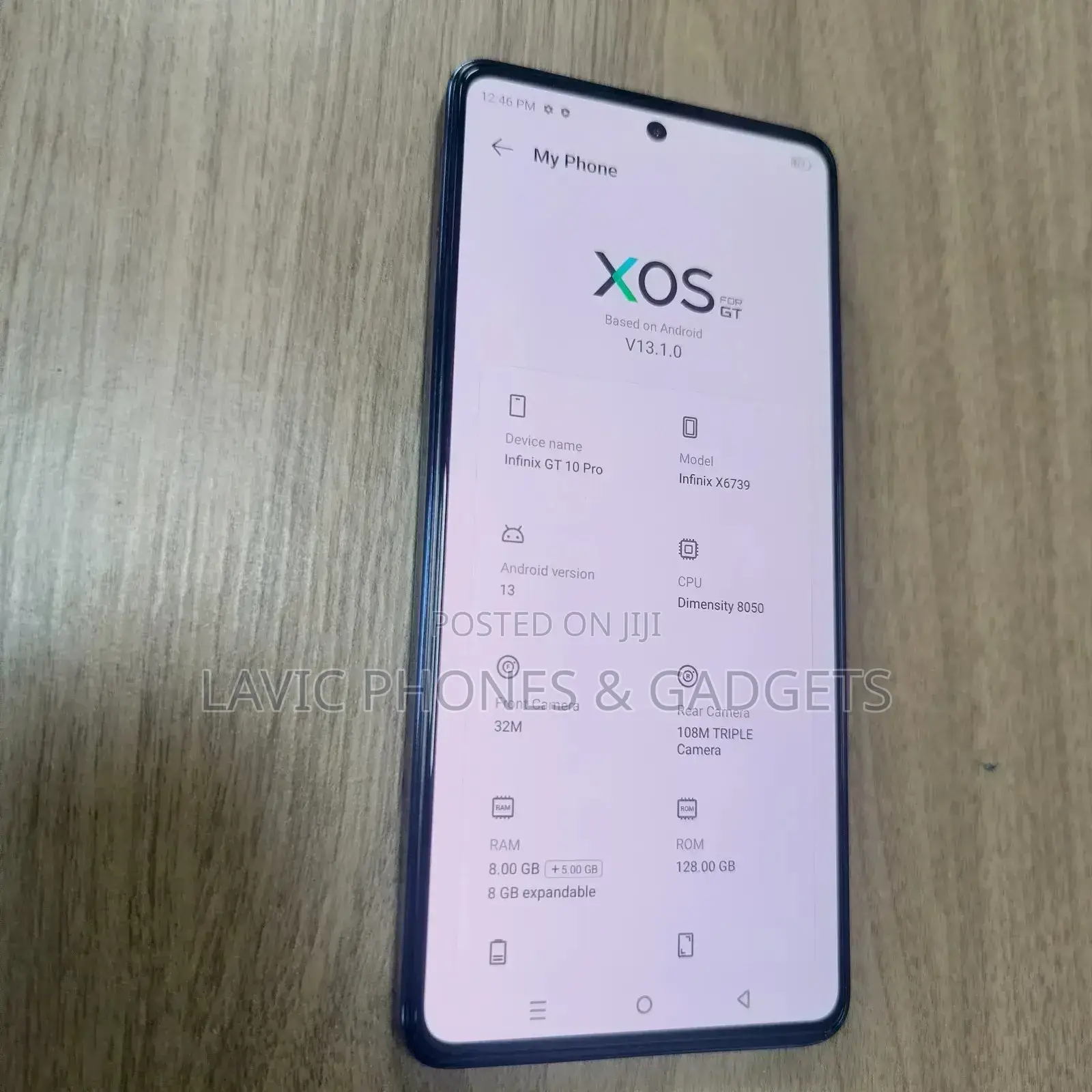 New Infinix GT 10 Pro 256 GB Blue