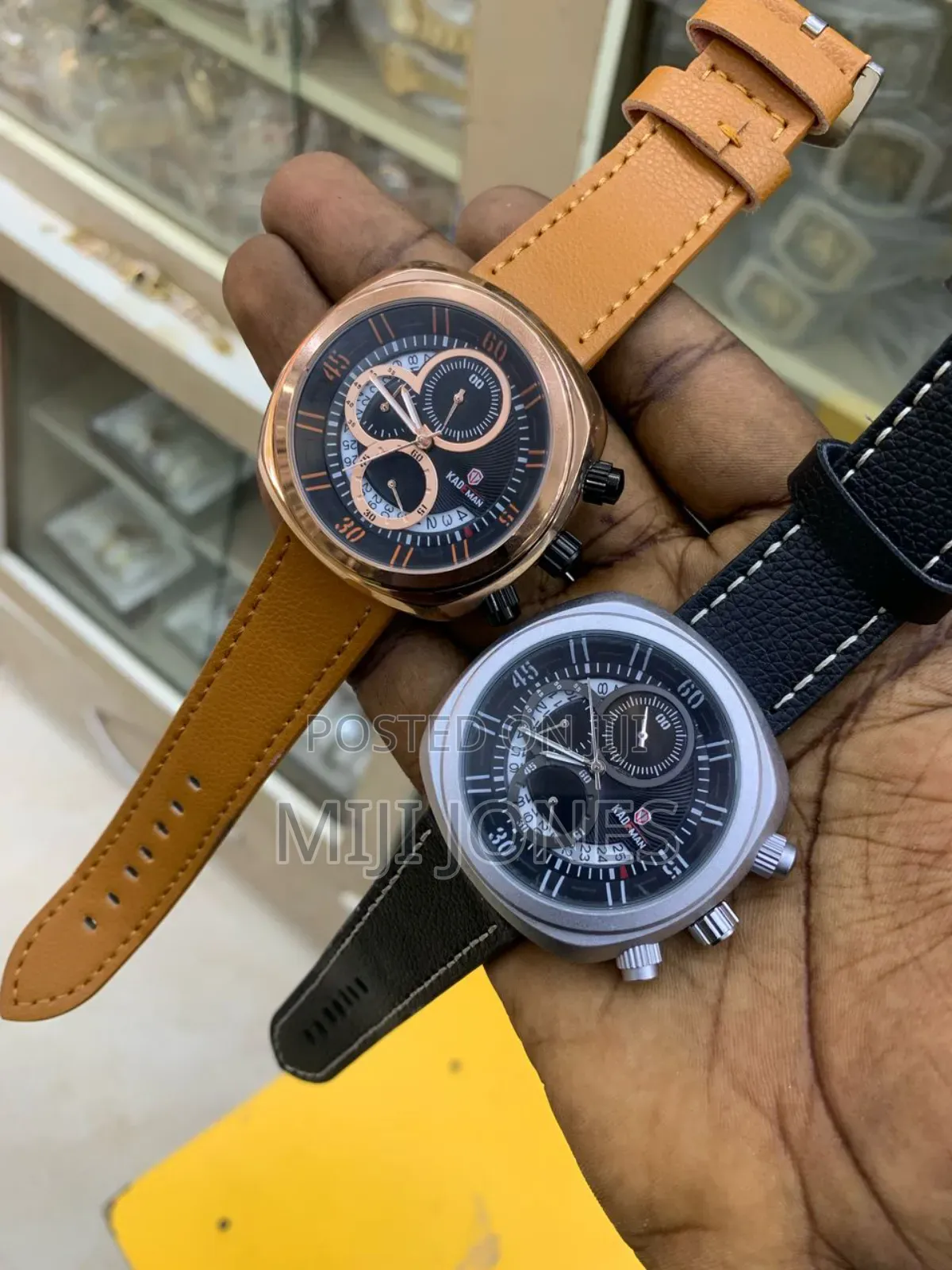 Kademan Leather Watch - Timeless Elegance"