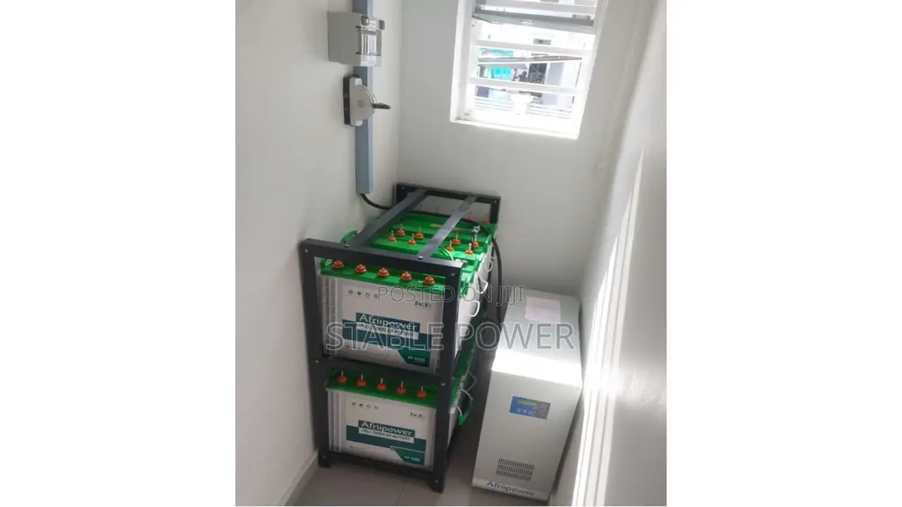 10kva 96v Afripower Inverter 8 220ah Battery 16 550w Panels