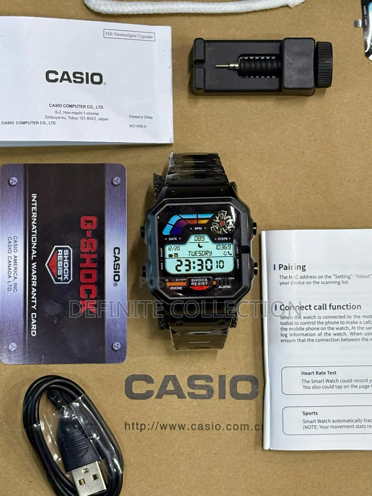 G Shock Chain Smartwatch