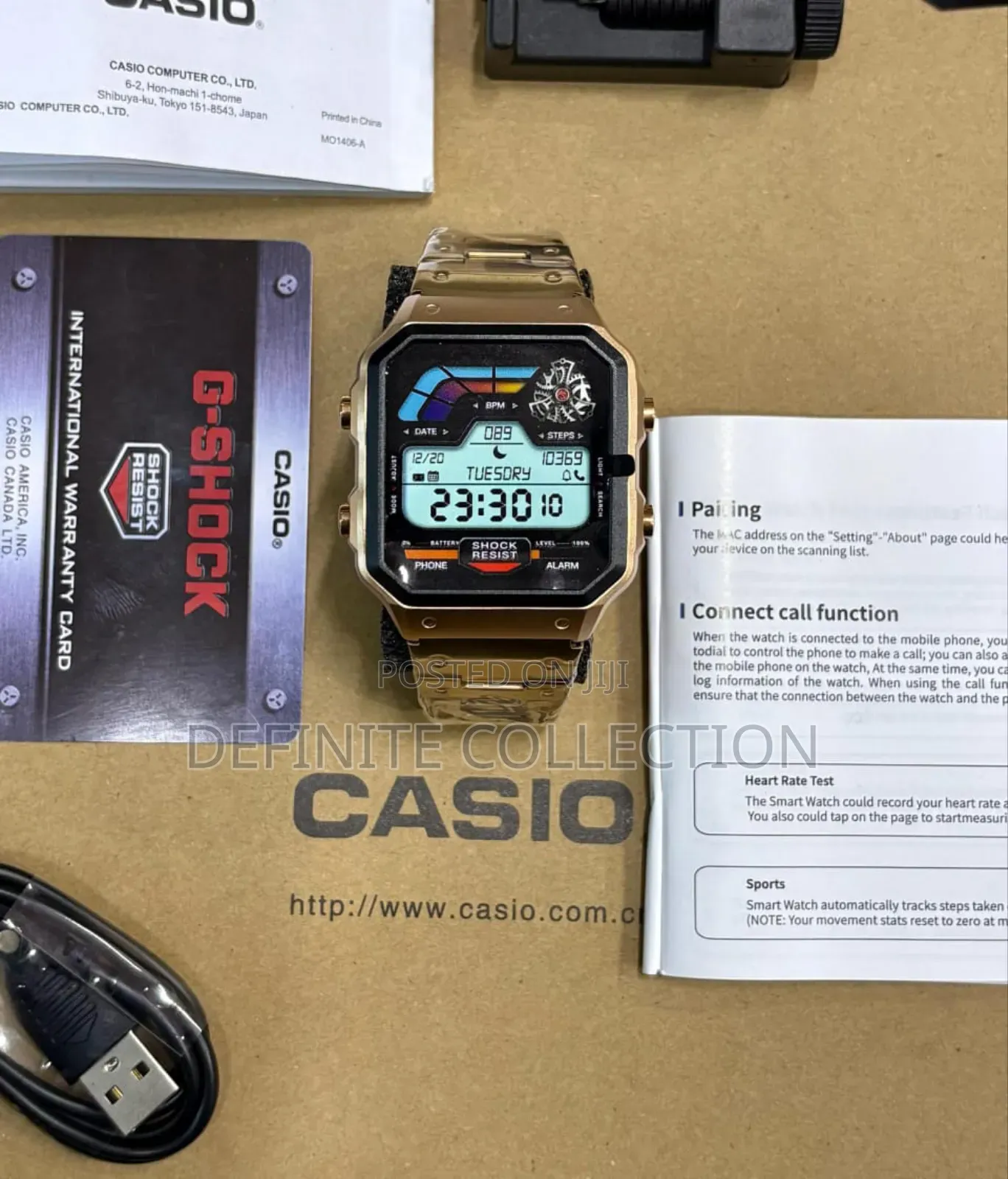 G Shock Chain Smartwatch