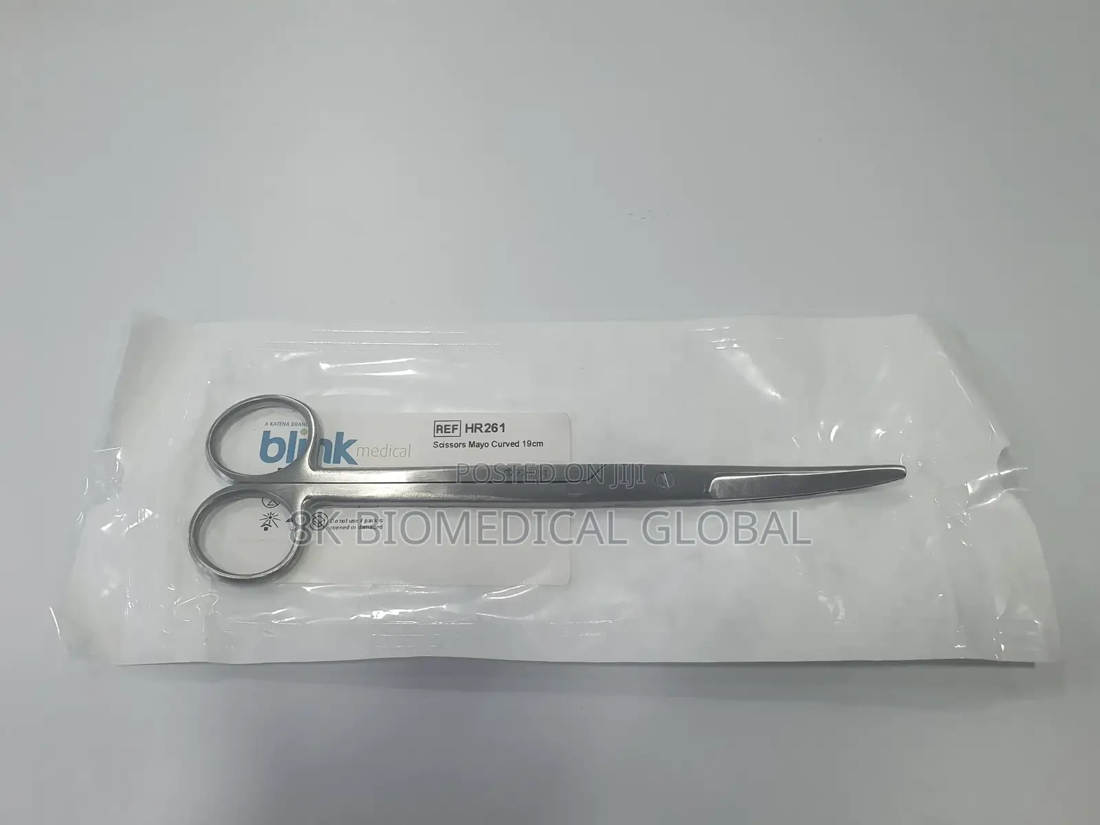 Blink Medicals Scissors Mayo Curved 19cm