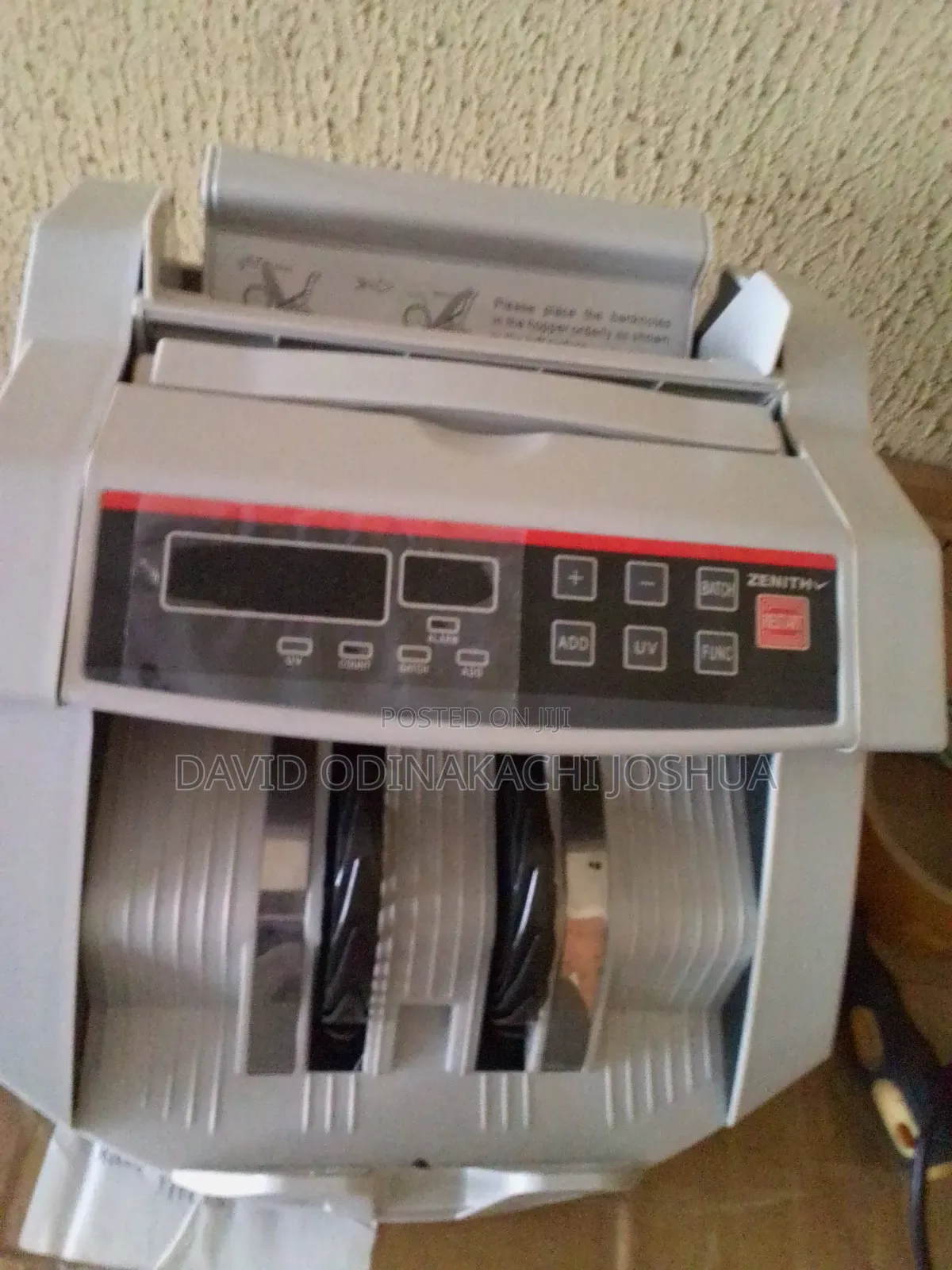 Zenith Bill Counting Machine