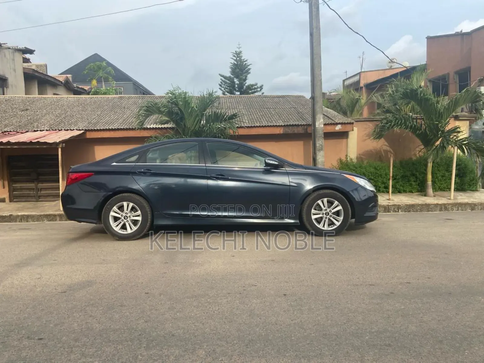 Hyundai Sonata SE 4dr Sedan (2.4L 4cyl 6A) 2014 Blue