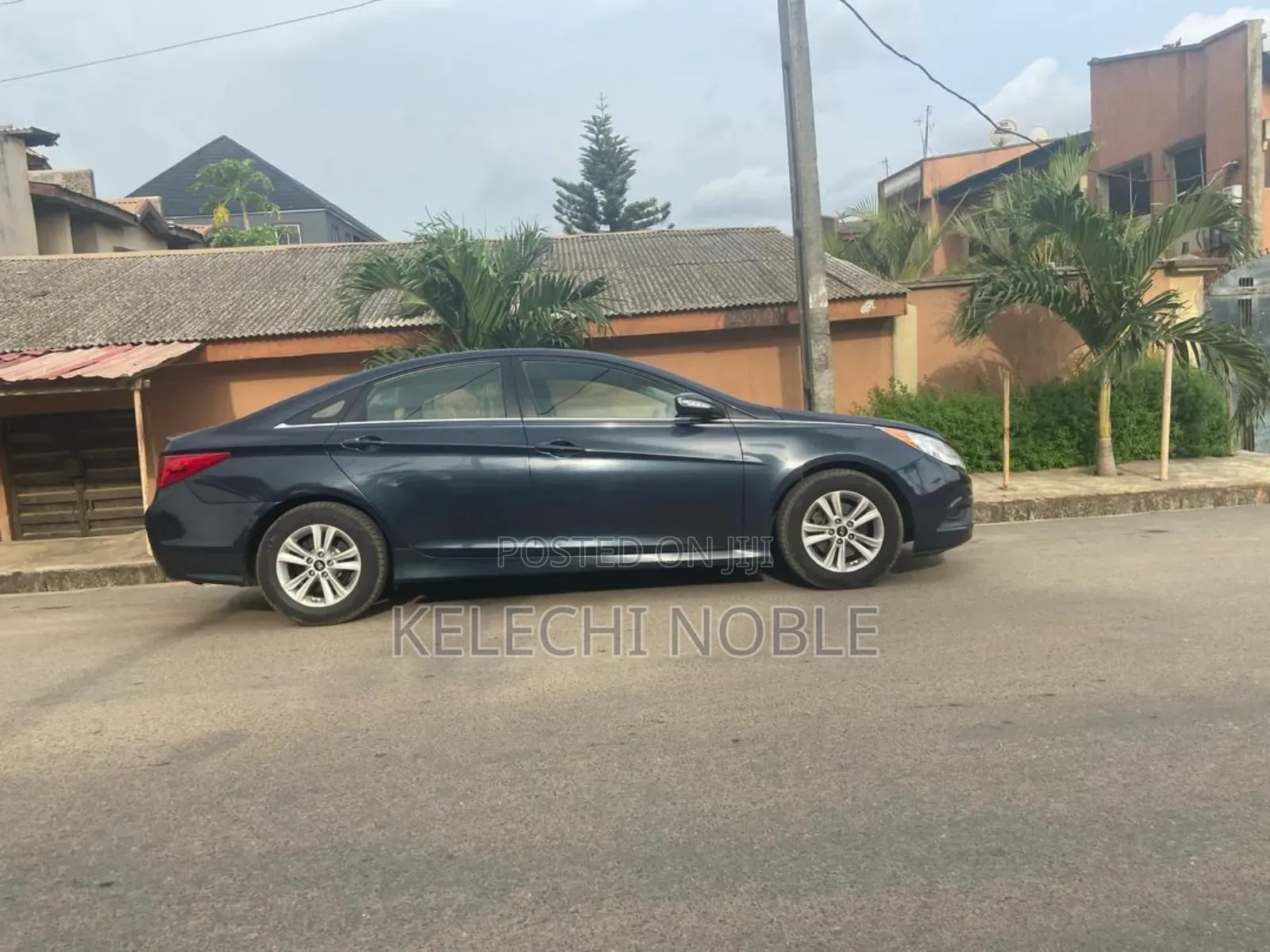 Hyundai Sonata SE 4dr Sedan (2.4L 4cyl 6A) 2014 Blue