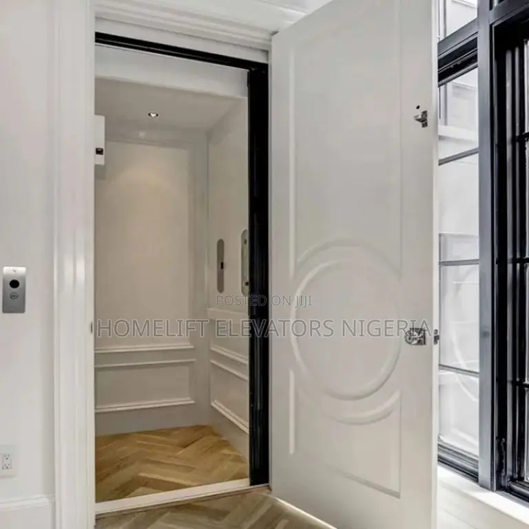 Hydraulic Traction Drive Manual Door Lifting Elevator