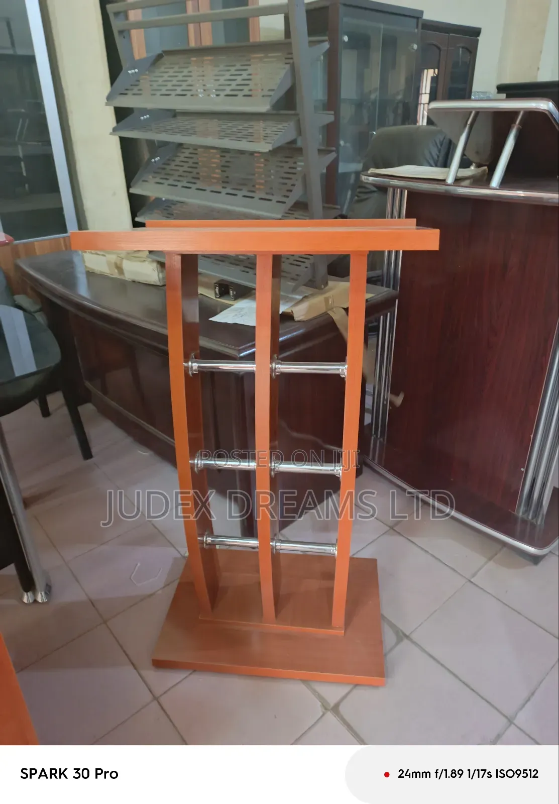 Handmade Wooden Pulpit