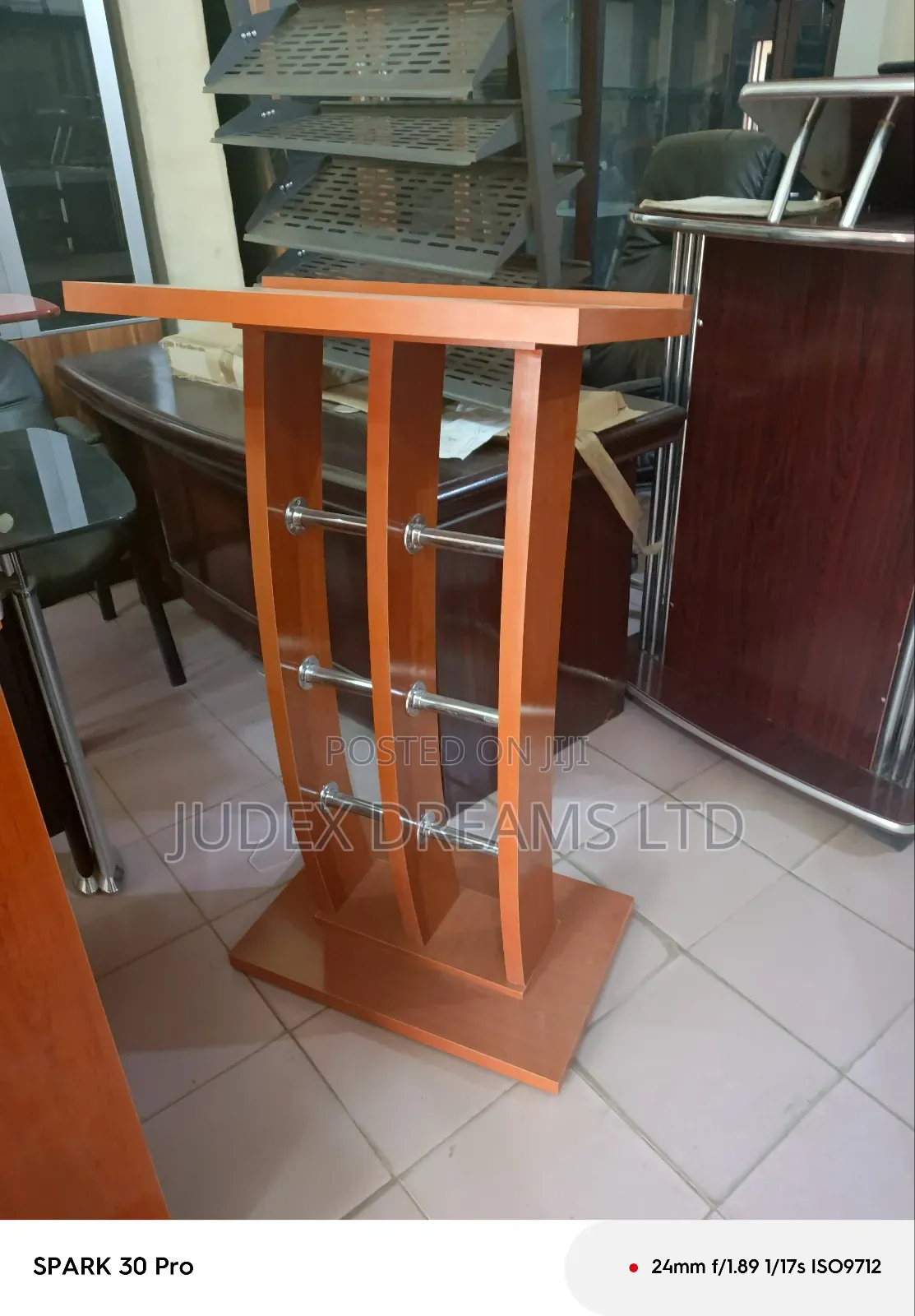 Handmade Wooden Pulpit