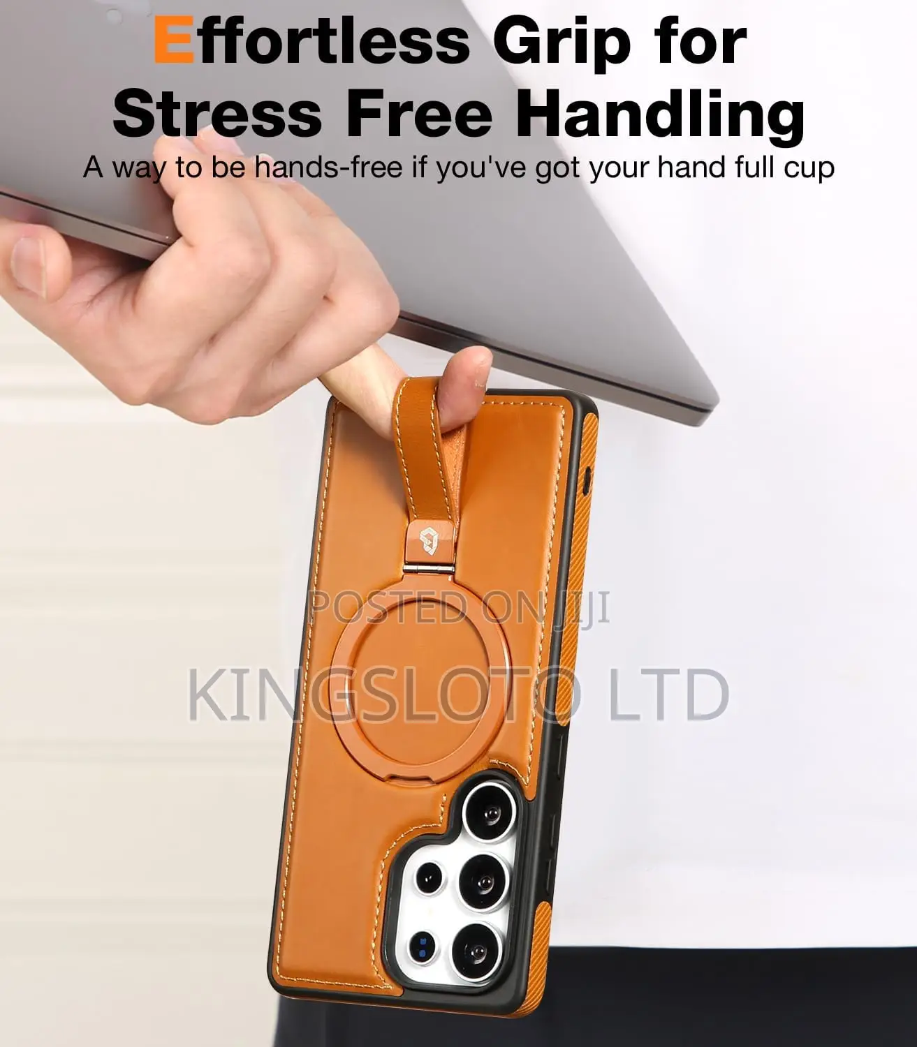 , Magnetic Series Leather Case Fpr S24/25 Ultra