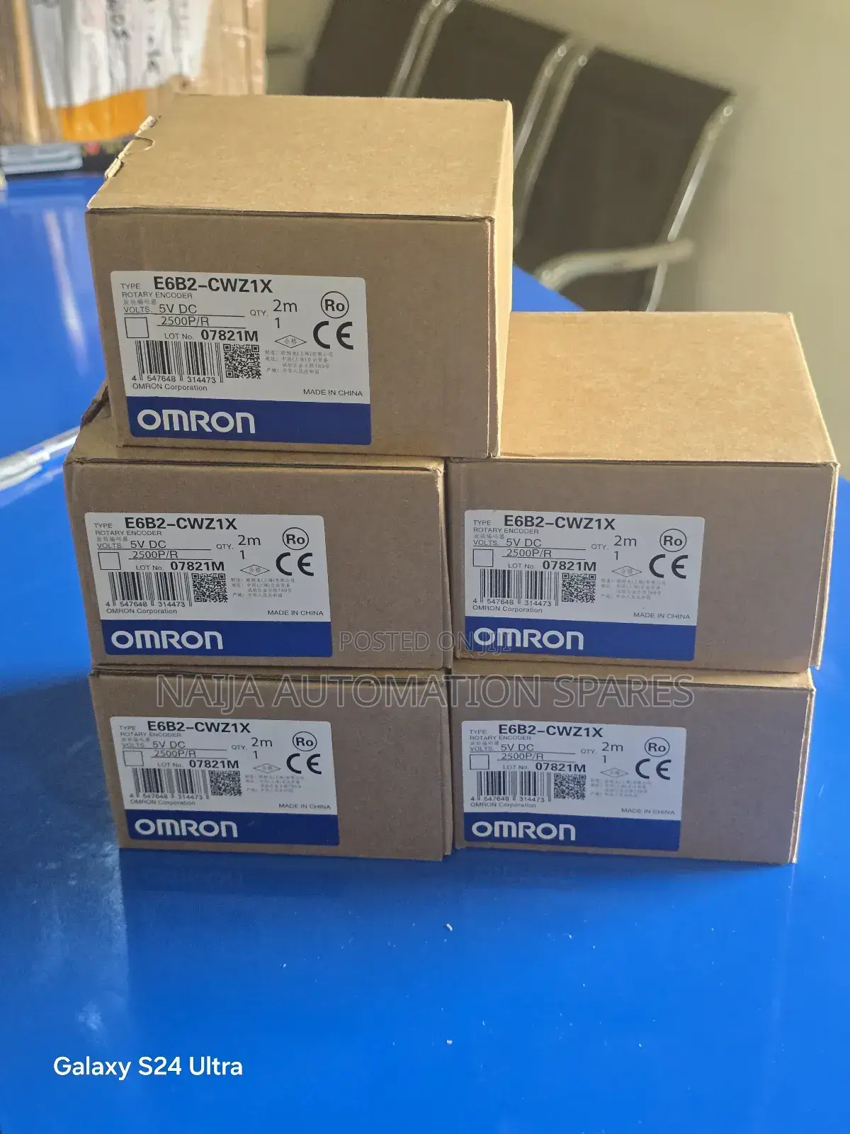 Omiron Rotary Encoder | E6b2-Cwz1x | 2500p/R