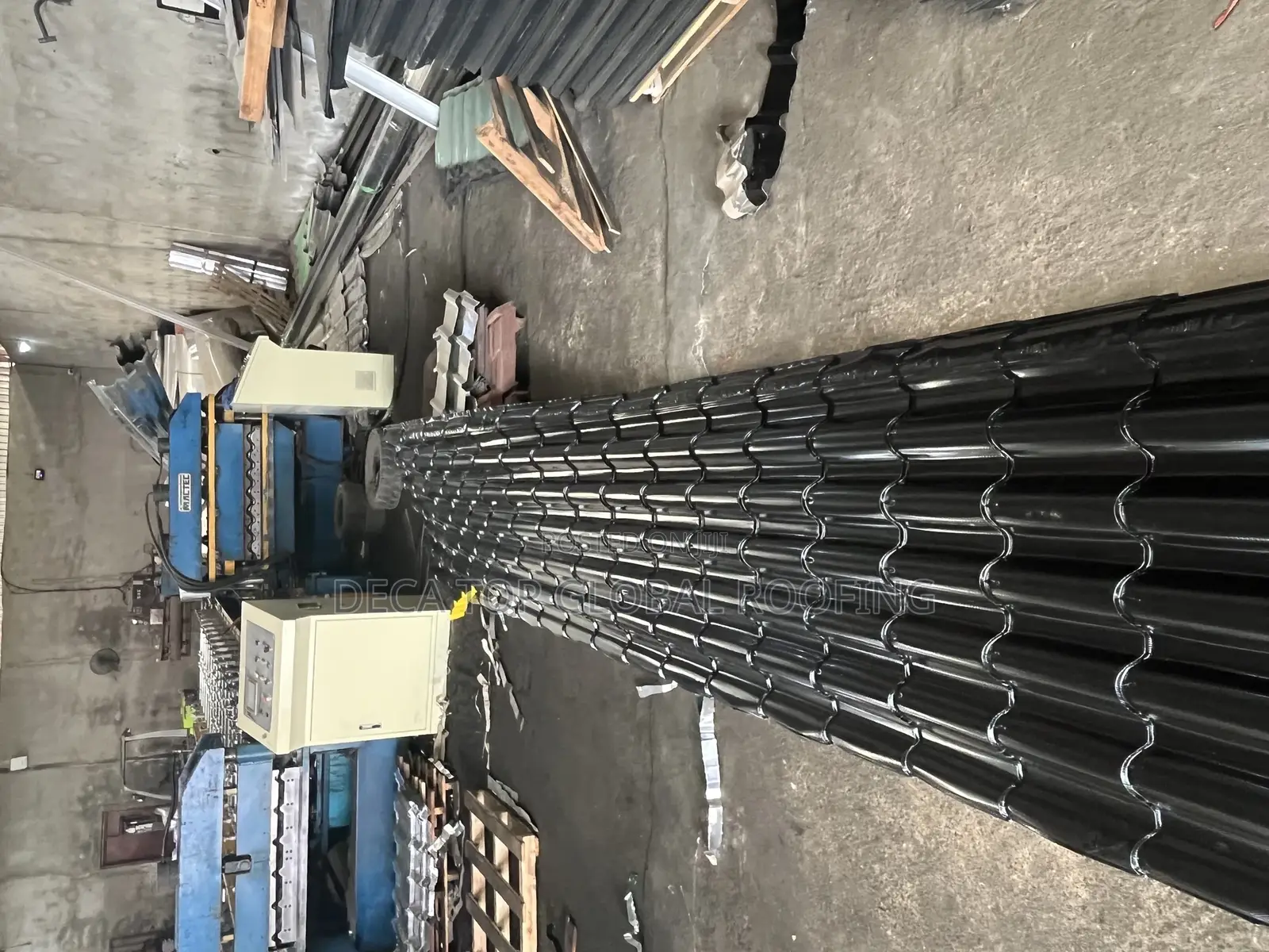 Pure Aluminum Steptiles and Metcopo Roofing Sheets