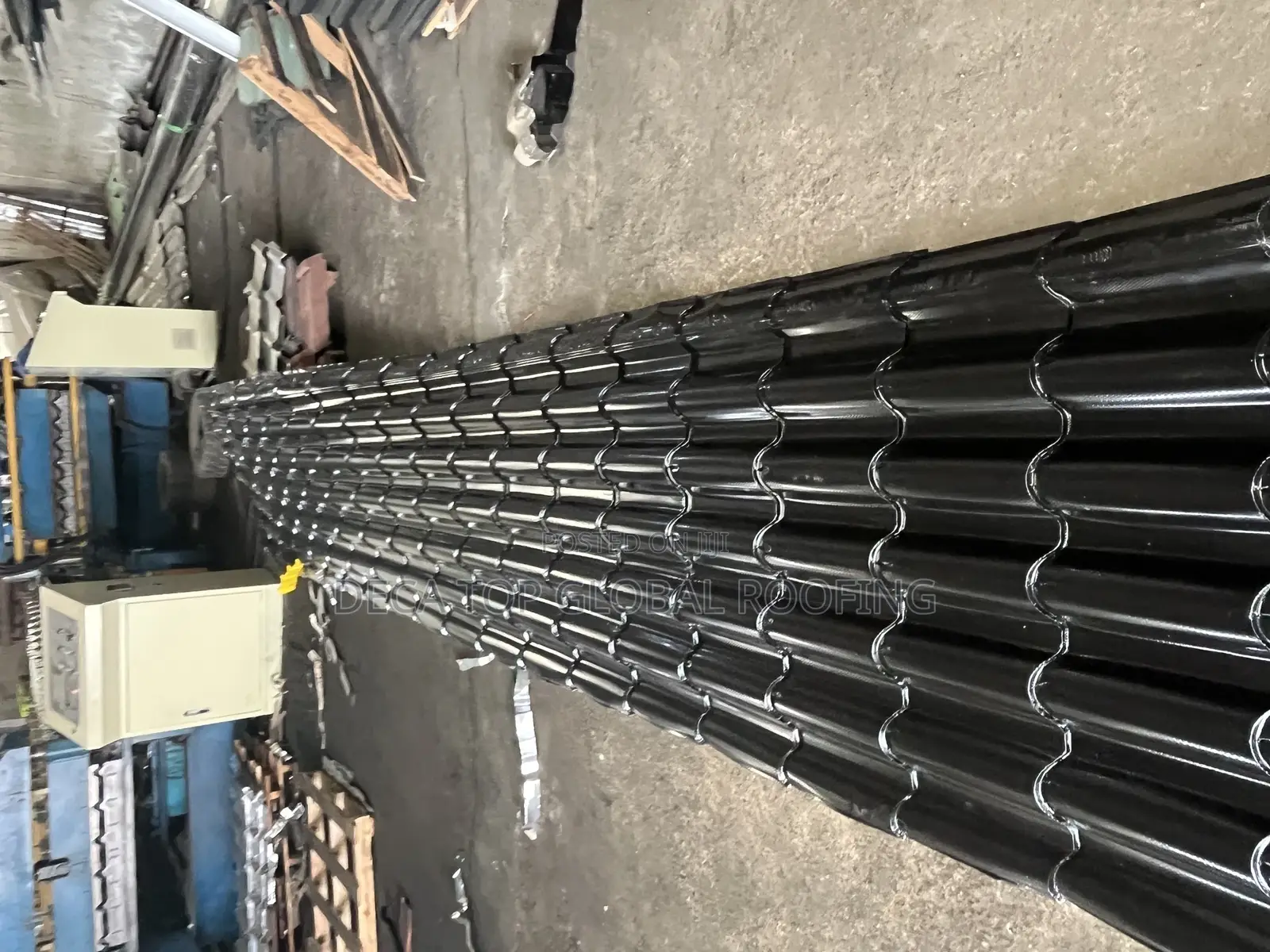 Pure Aluminum Steptiles and Metcopo Roofing Sheets