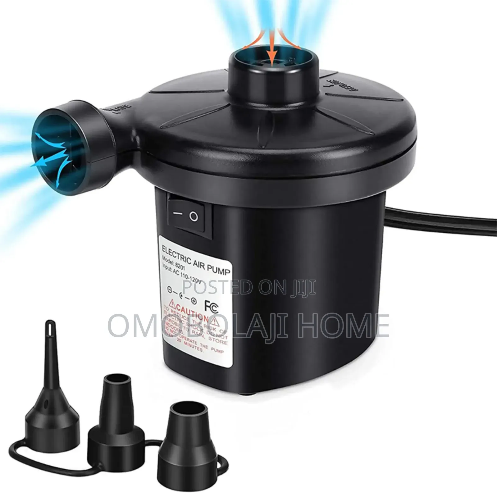 Electric Pumps for Inflatable Bed Inflator