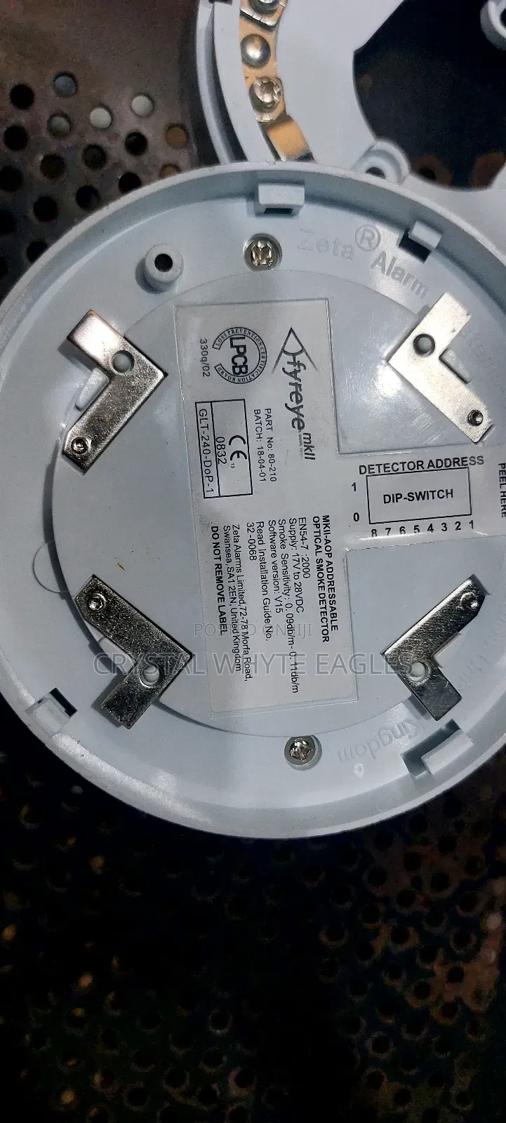 Zeta Addressable Smoke Detector