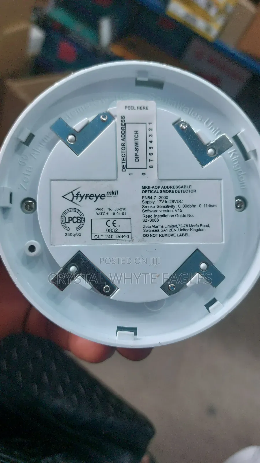 Zeta Addressable Smoke Detector