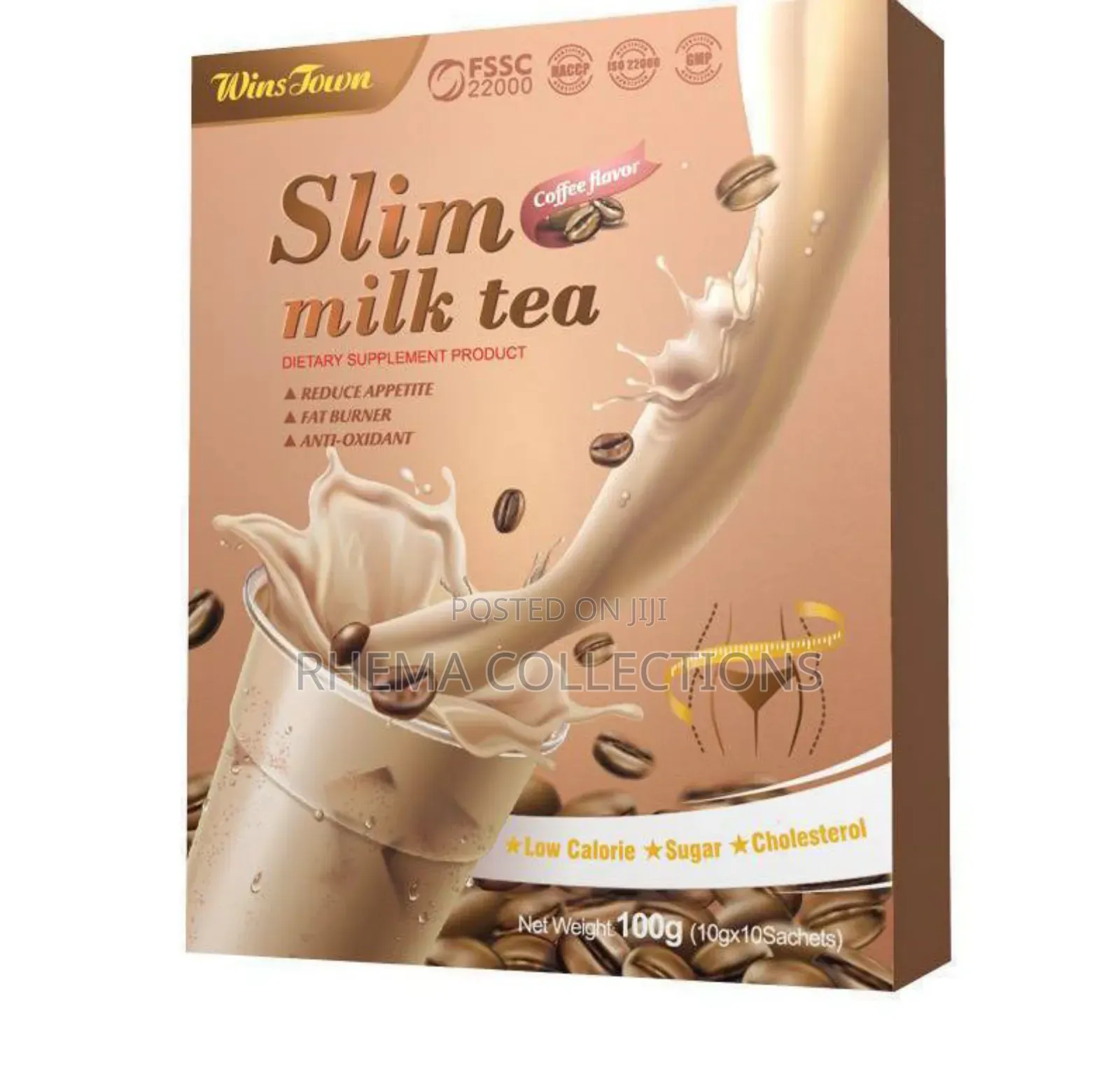 Slimming Milk Tea(Coffee Flavor) 10 Sachet• 100grams