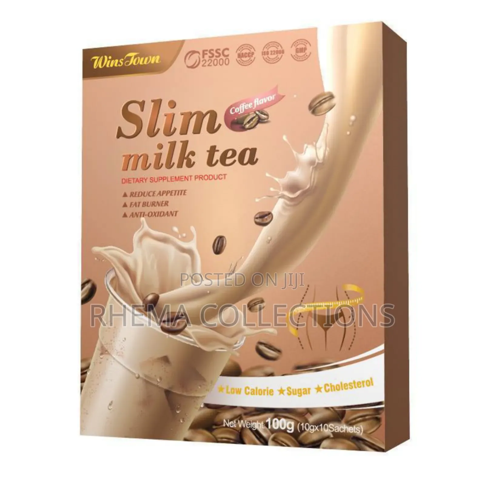 Slimming Milk Tea(Coffee Flavor) 10 Sachet• 100grams
