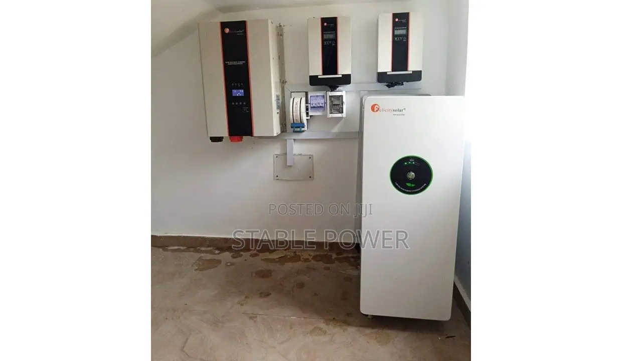10kva 48v Felicity Inverter| 17.5kwh Lithium Battery|Panels