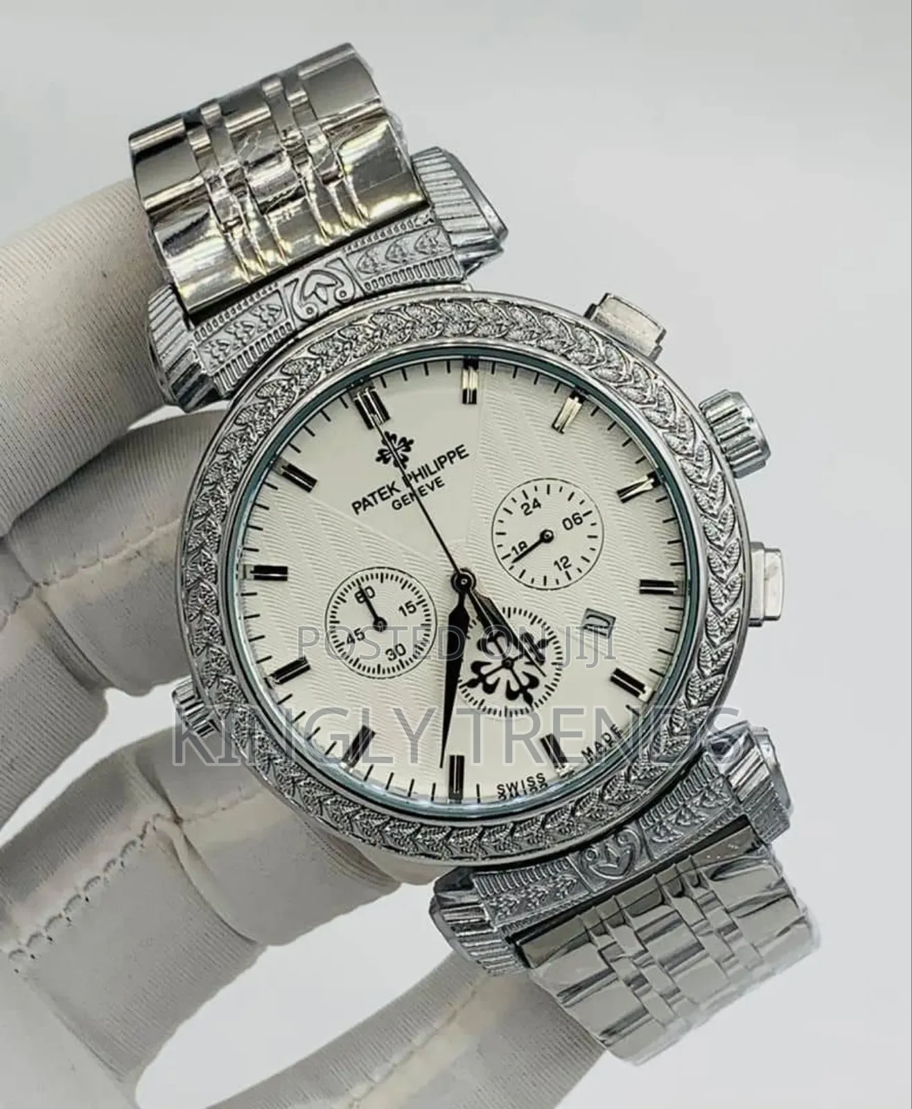 Patek Philippe Double Face Chain Wristwatch