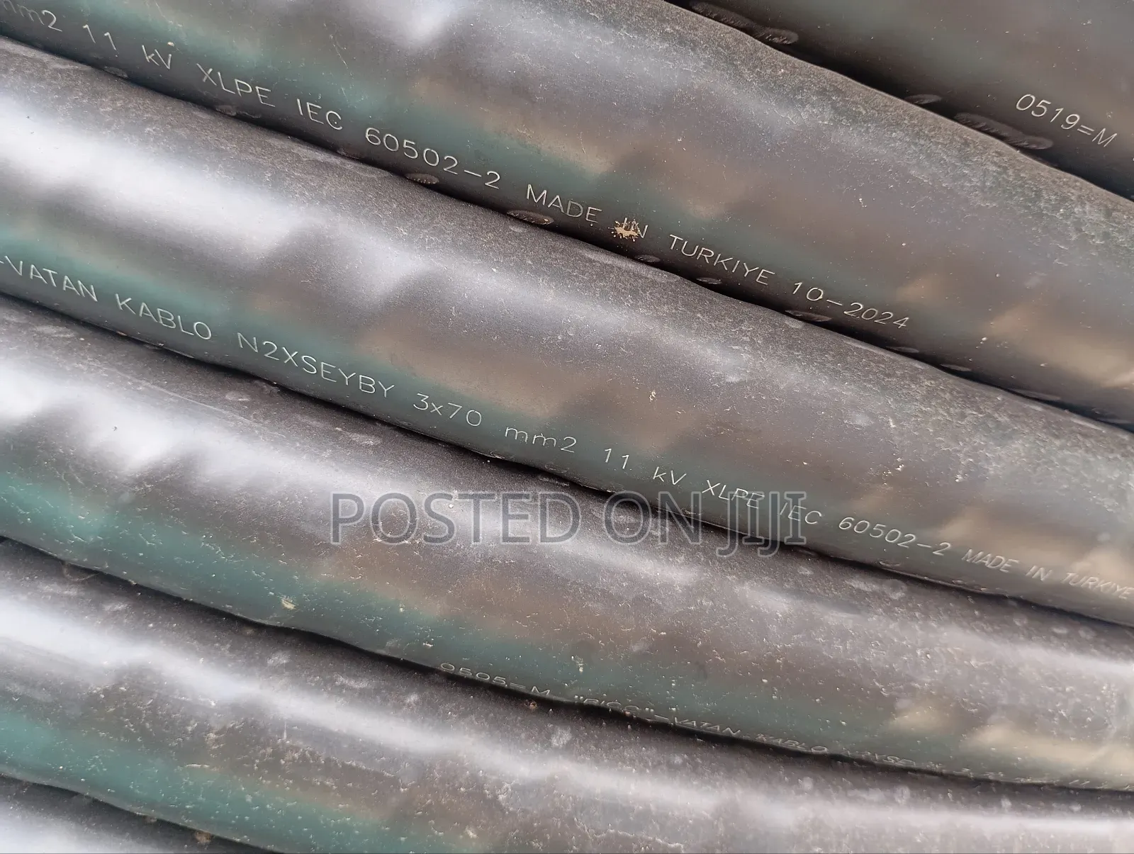 70mmx1core 11000v High Quality Electric Armoured Cable