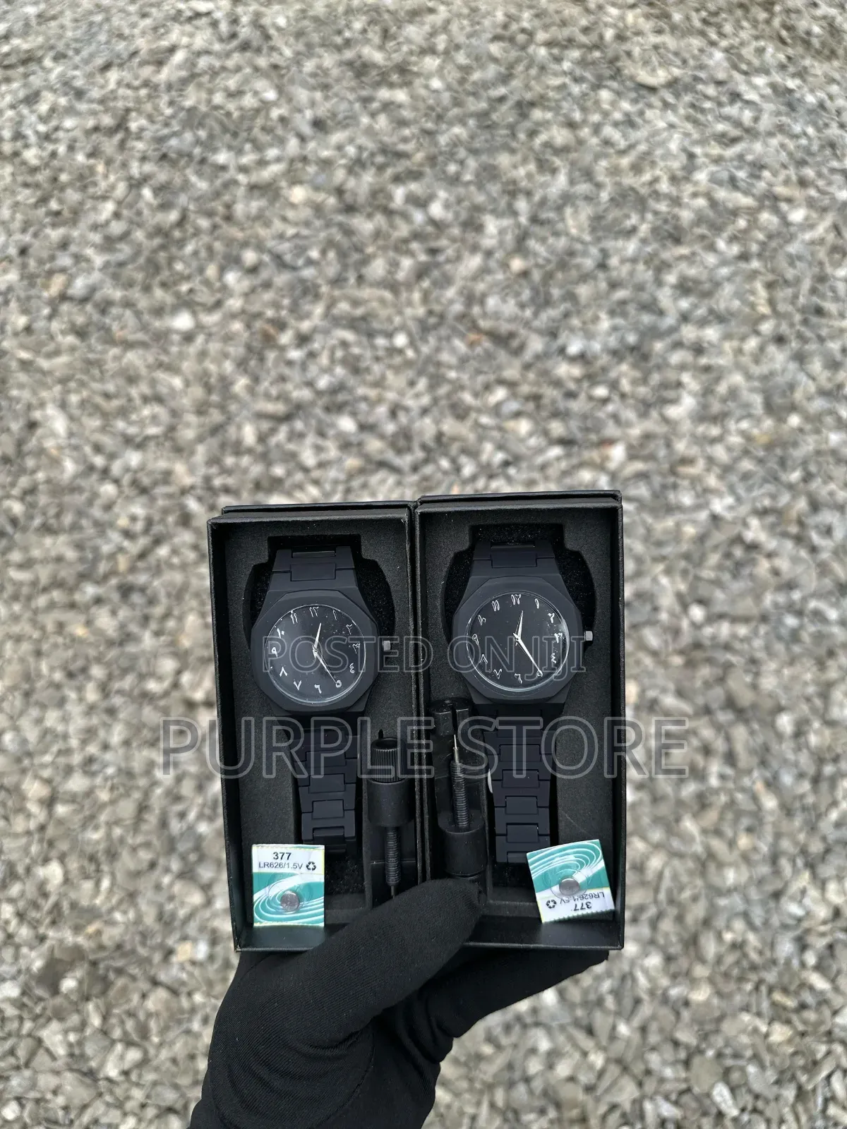Valenzo Pure Black Quality Watch