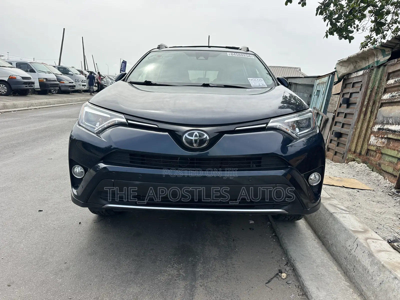 Toyota RAV4 Limited AWD (2.5L 4cyl 6A) 2017 Blue