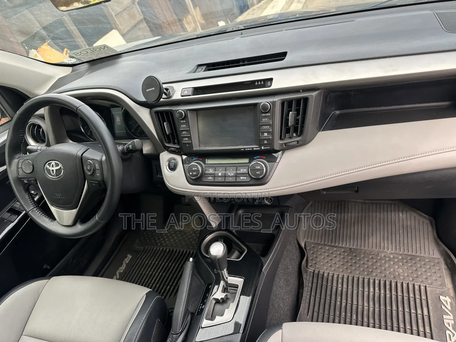Toyota RAV4 Limited AWD (2.5L 4cyl 6A) 2016 Blue
