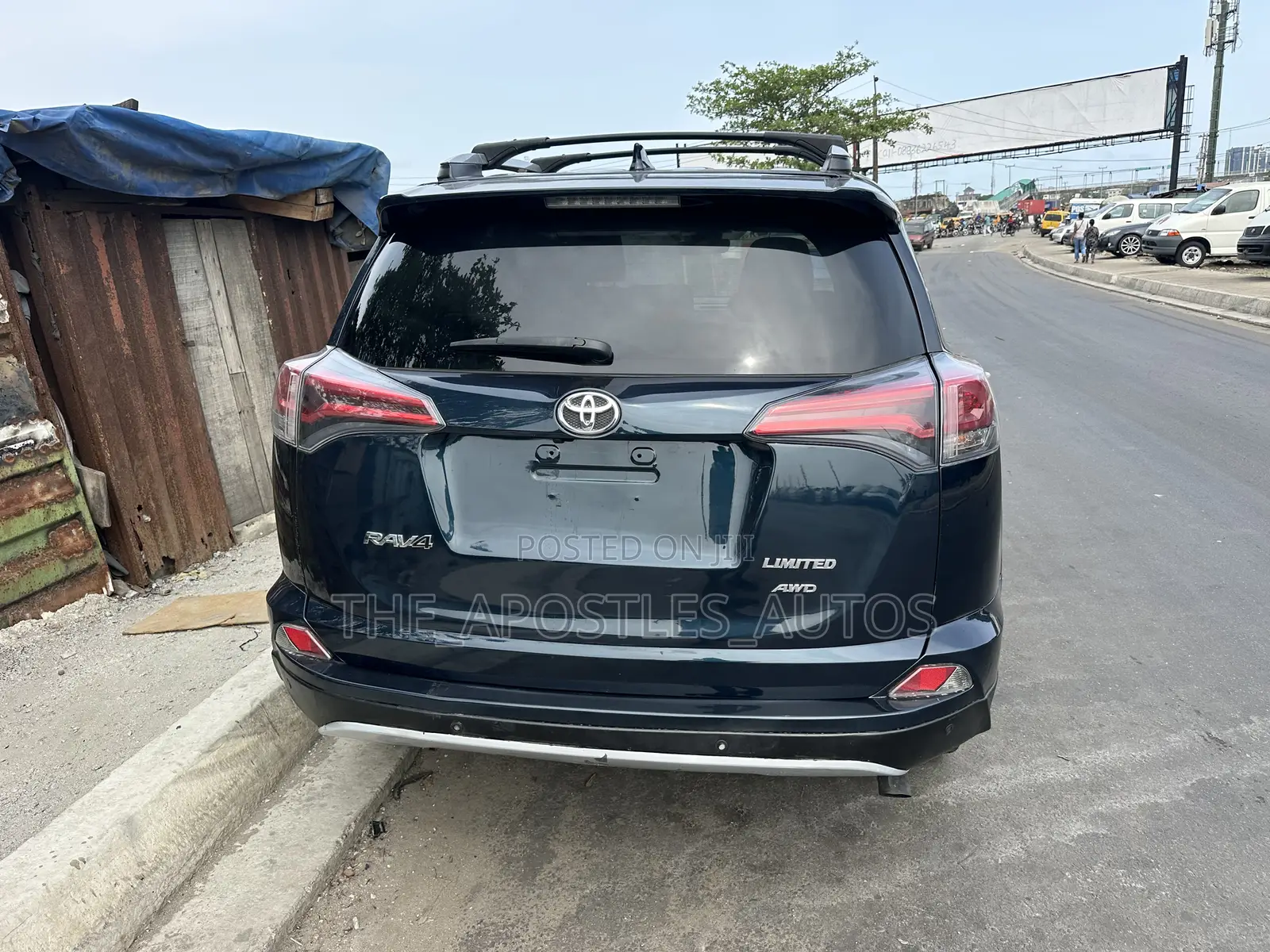 Toyota RAV4 Limited AWD (2.5L 4cyl 6A) 2016 Blue