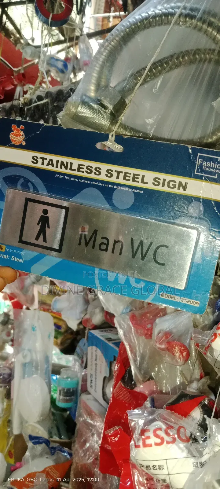 Sign For Man And Woman