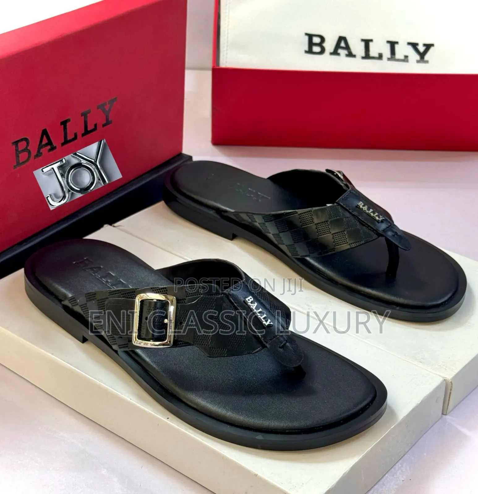 Givenchy Luxury Men's Leather Slipper Original Made In Italy