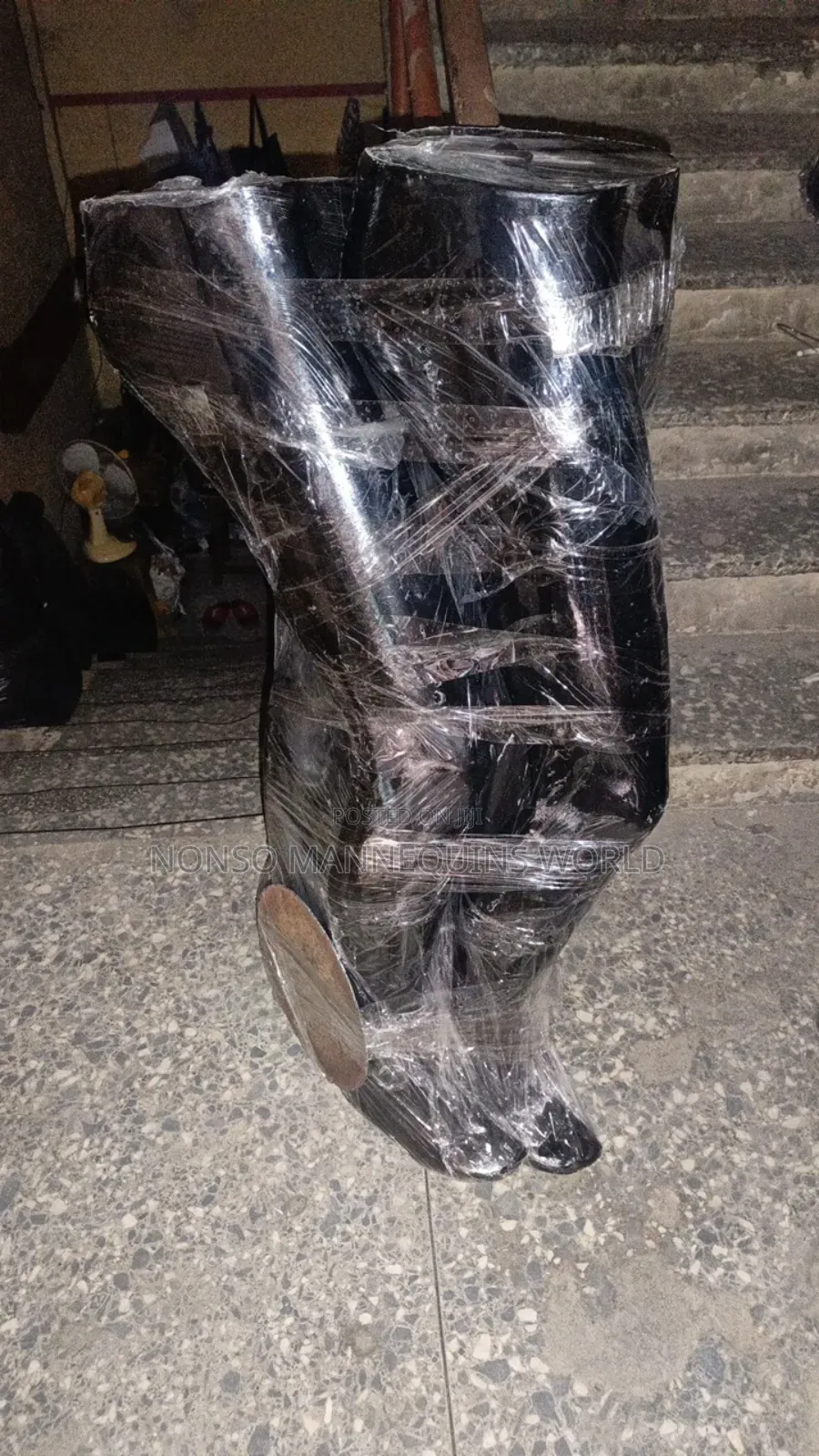 Fibre Waist Half Body Male Mannequin