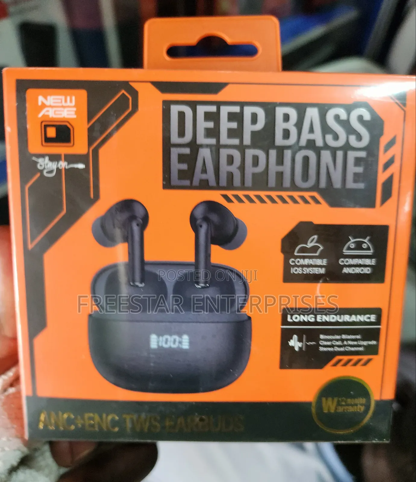 New Age Anc Bluetooth Earbuds. New Age Bluetooth Earbuds.