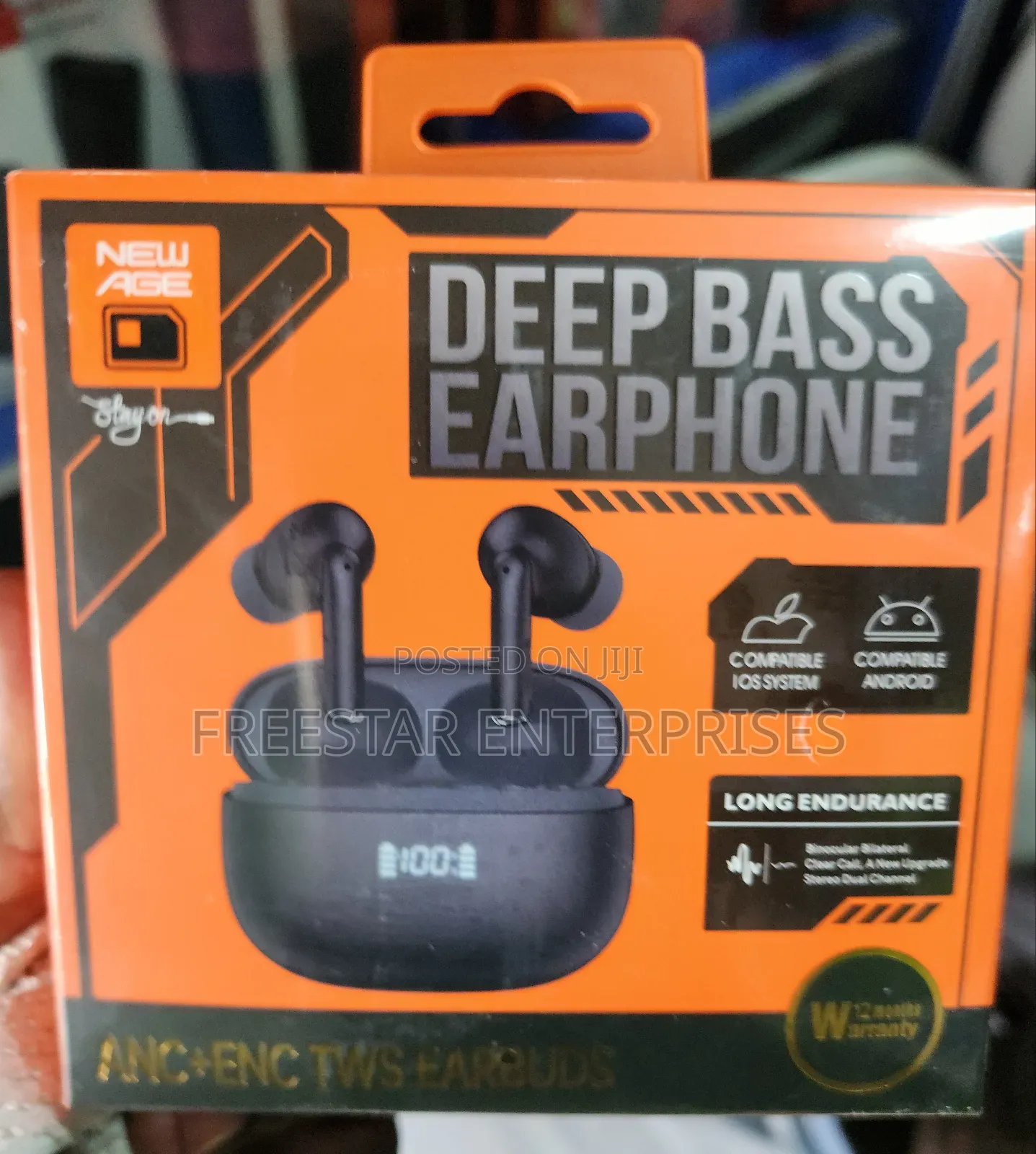 New Age Anc Bluetooth Earbuds. New Age Bluetooth Earbuds.