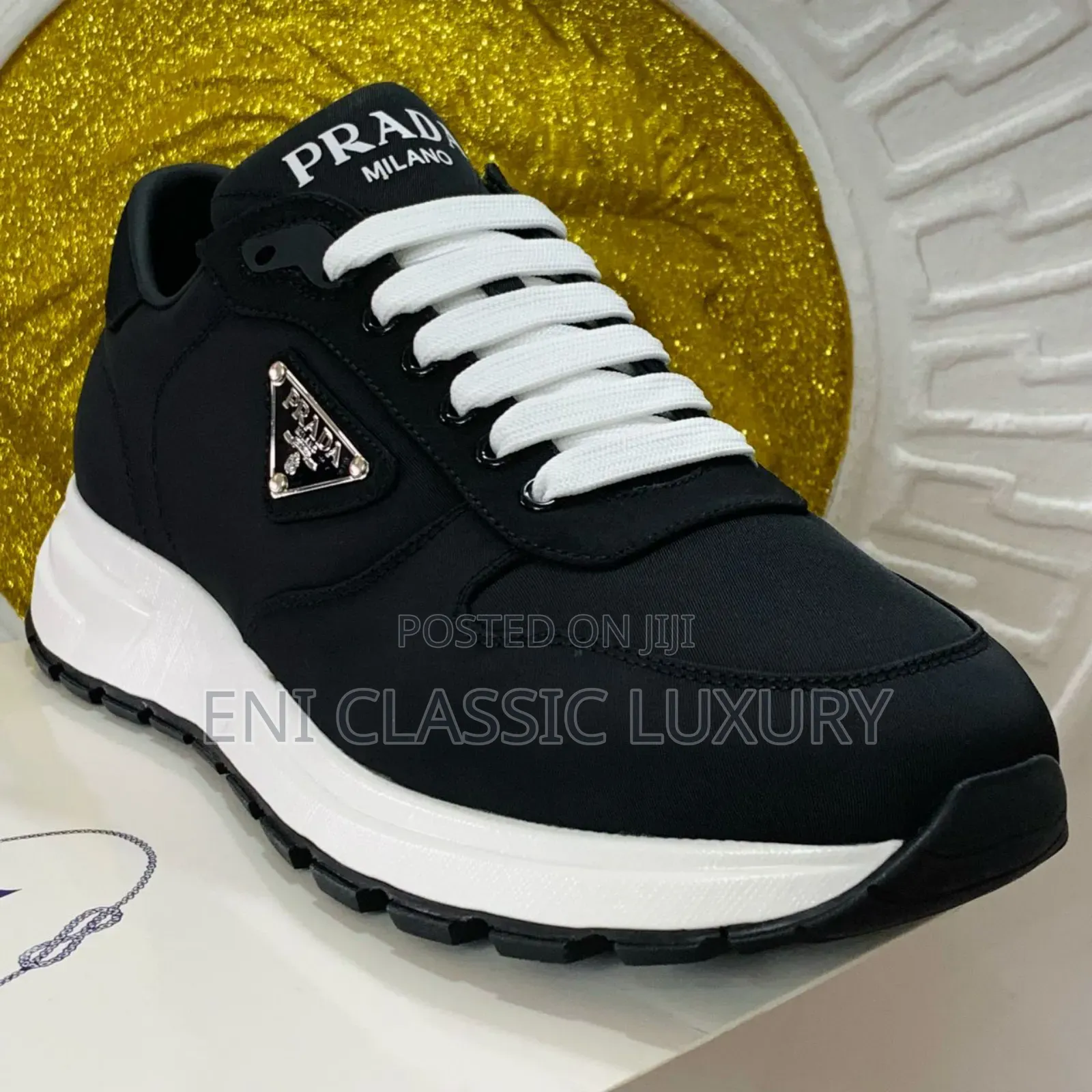 Original Luxury Designer Sneakers Prada Well Branded Package