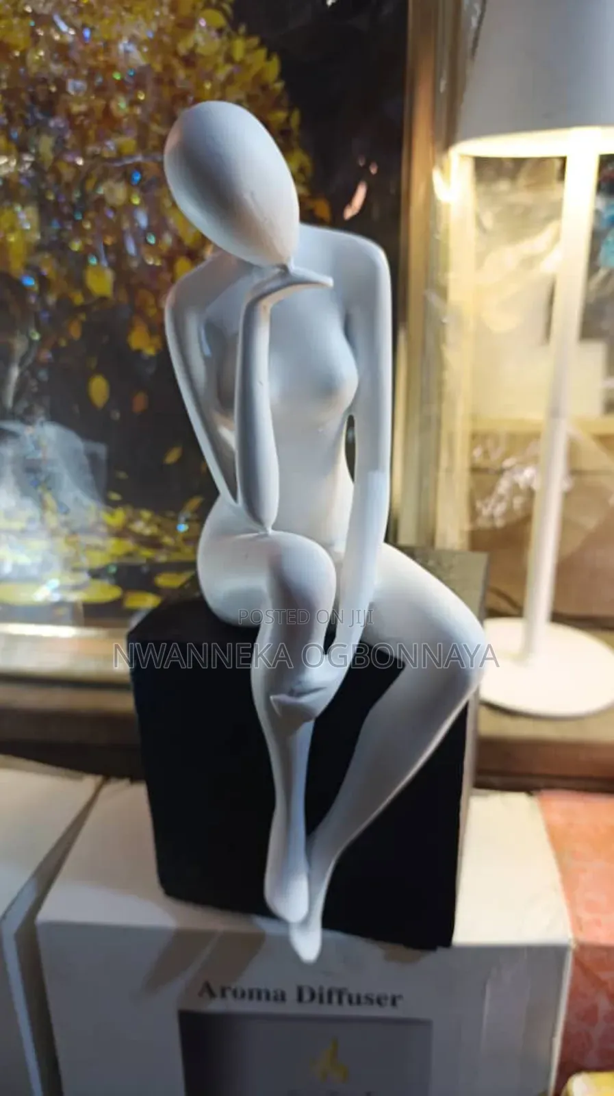 Nordic Style Female Sitting Decor