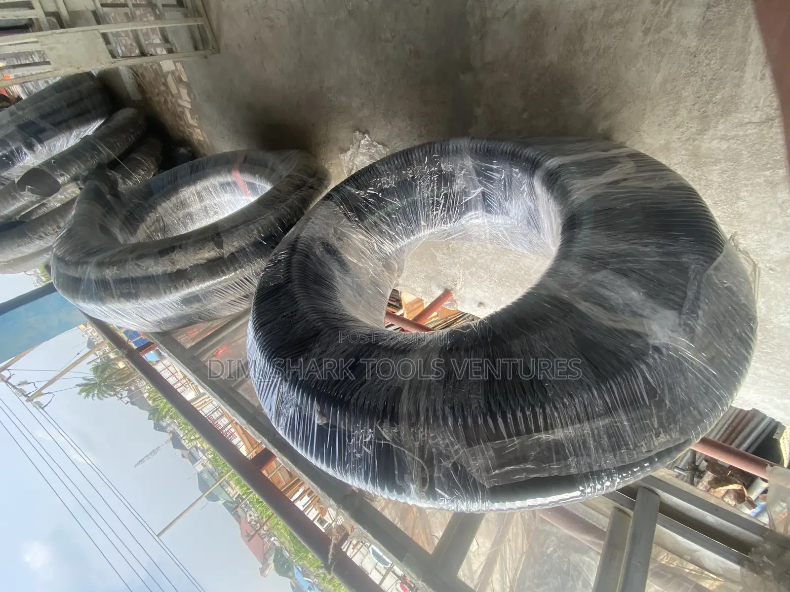 25meter 6” Brad Black Hose(Brand New)
