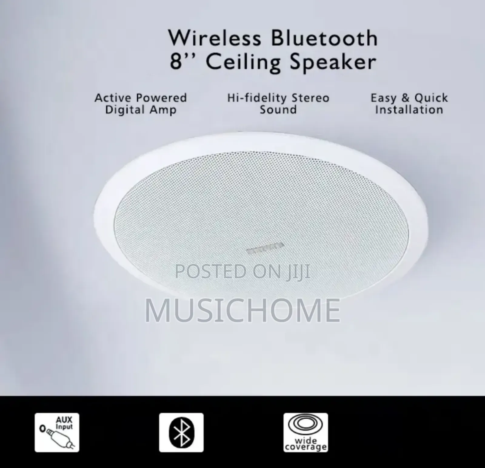 8 Inches Bluetooth Ceiling Speaker