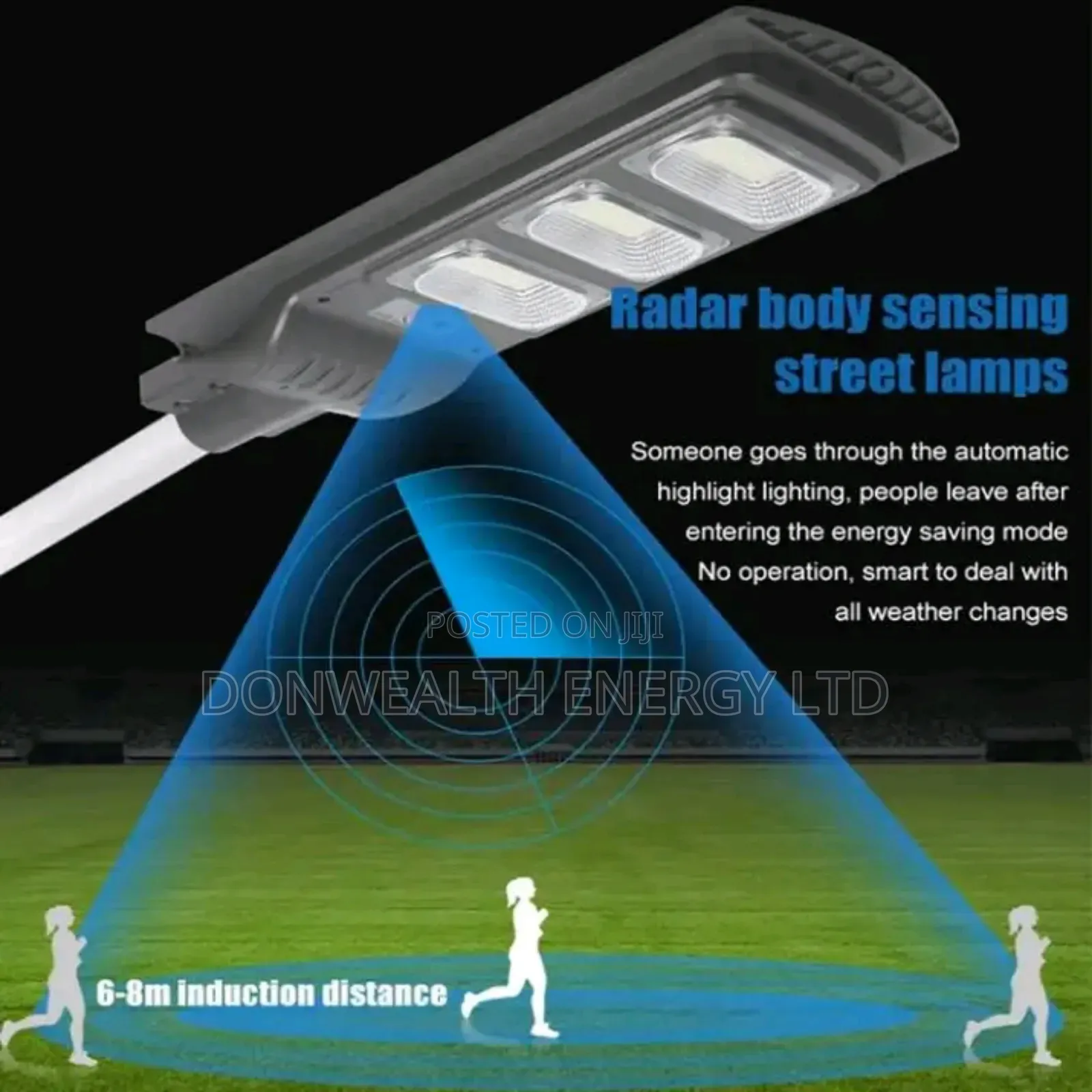 Very Bright Solar Street Light With Sensor