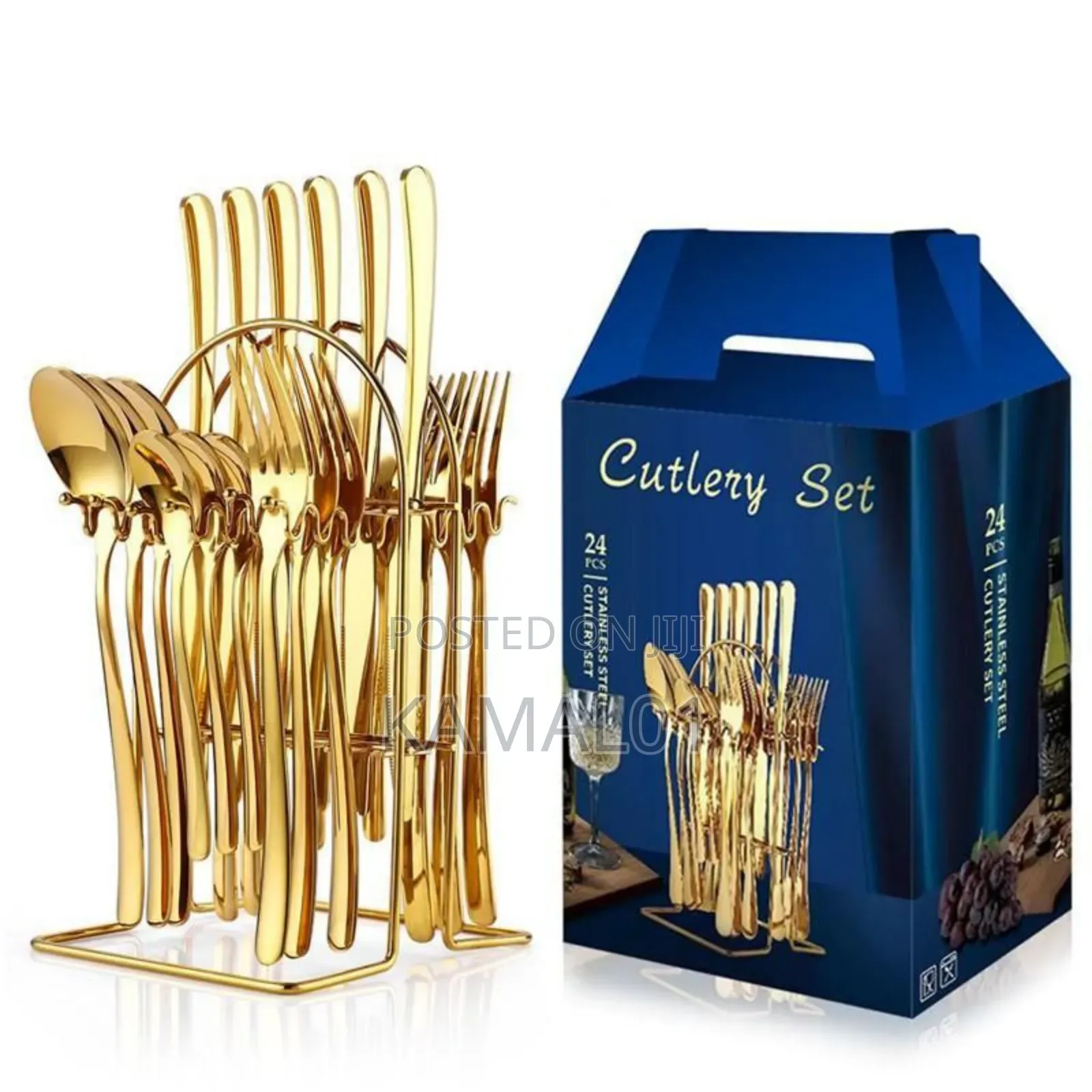 24pics - Gold Spoon Set