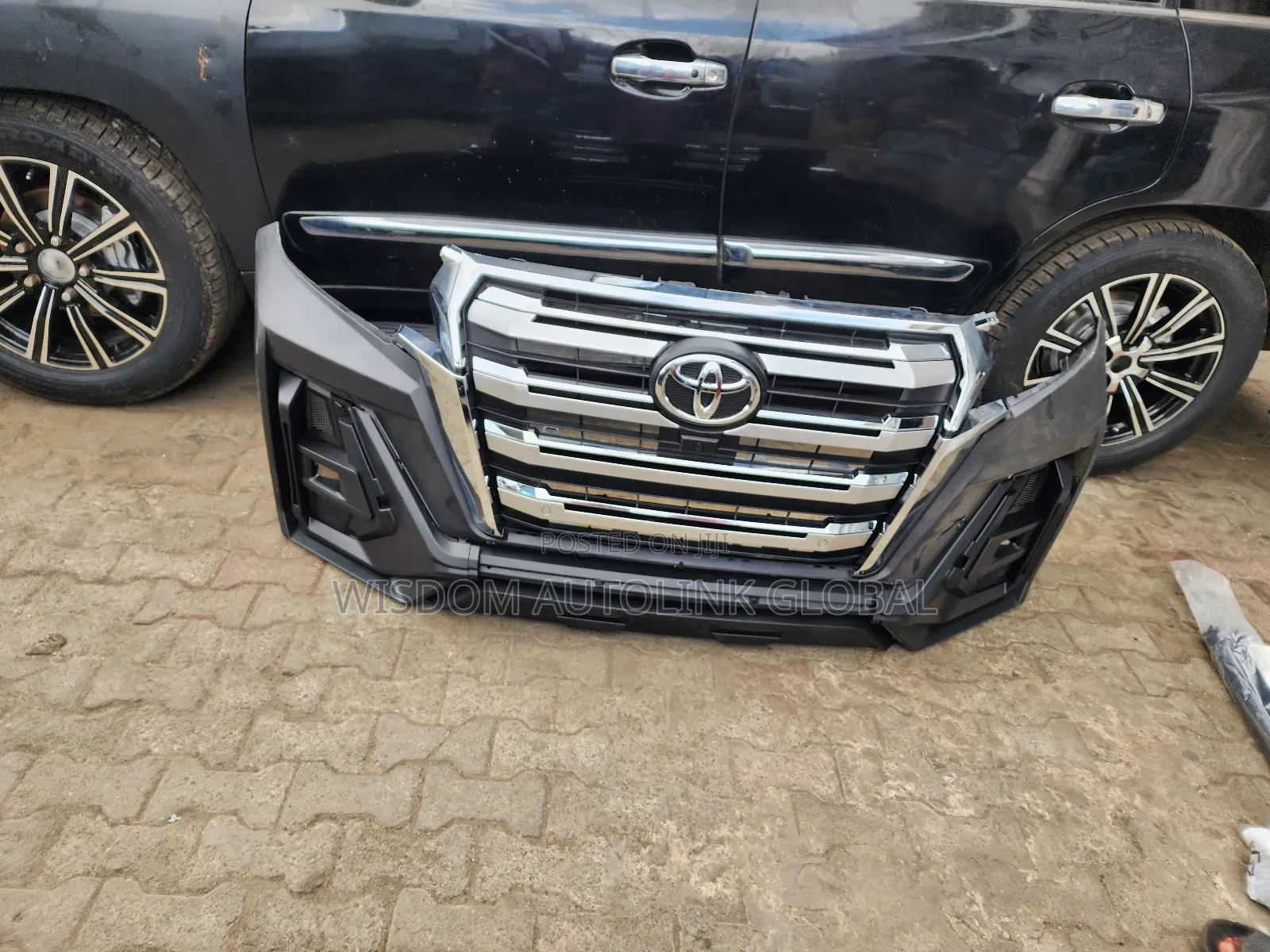 Complete Front Bumper for Toyota Land Cruiser Prado 2022/24