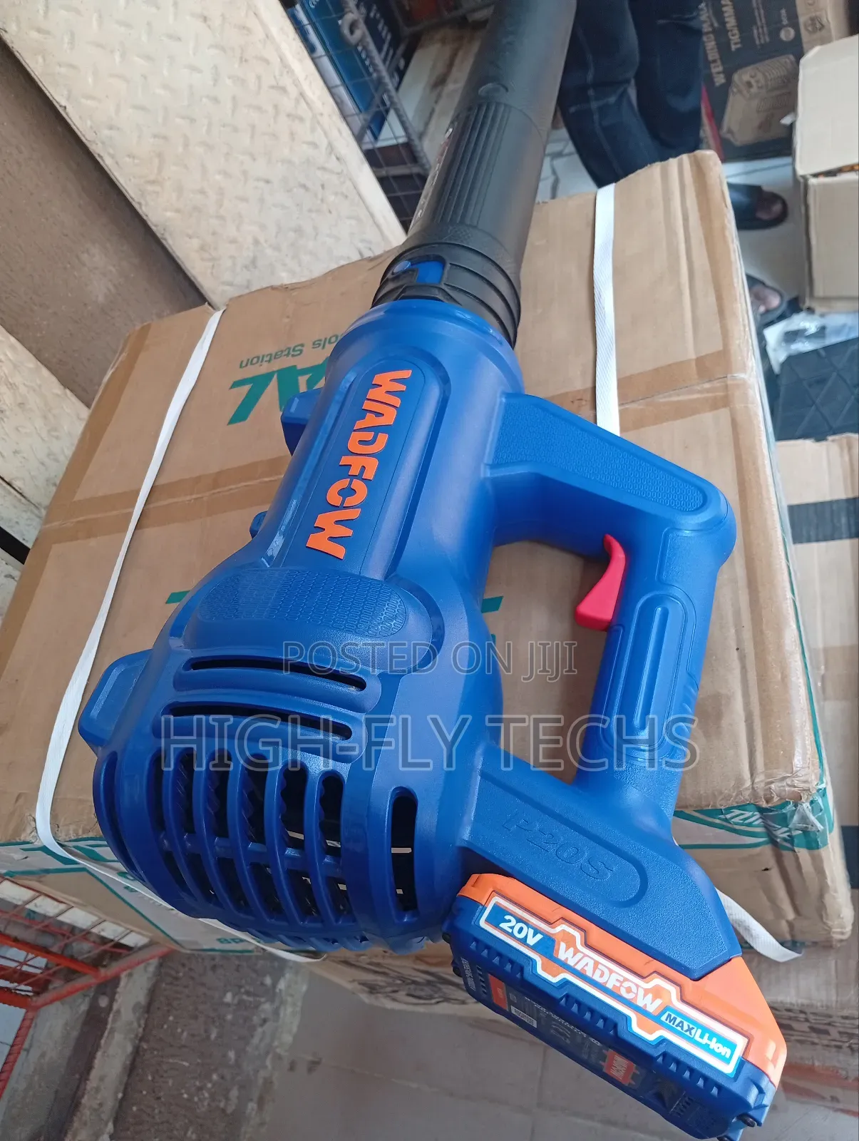 Wadfow Wblp520 Cordless Blower 15000rpm 20v